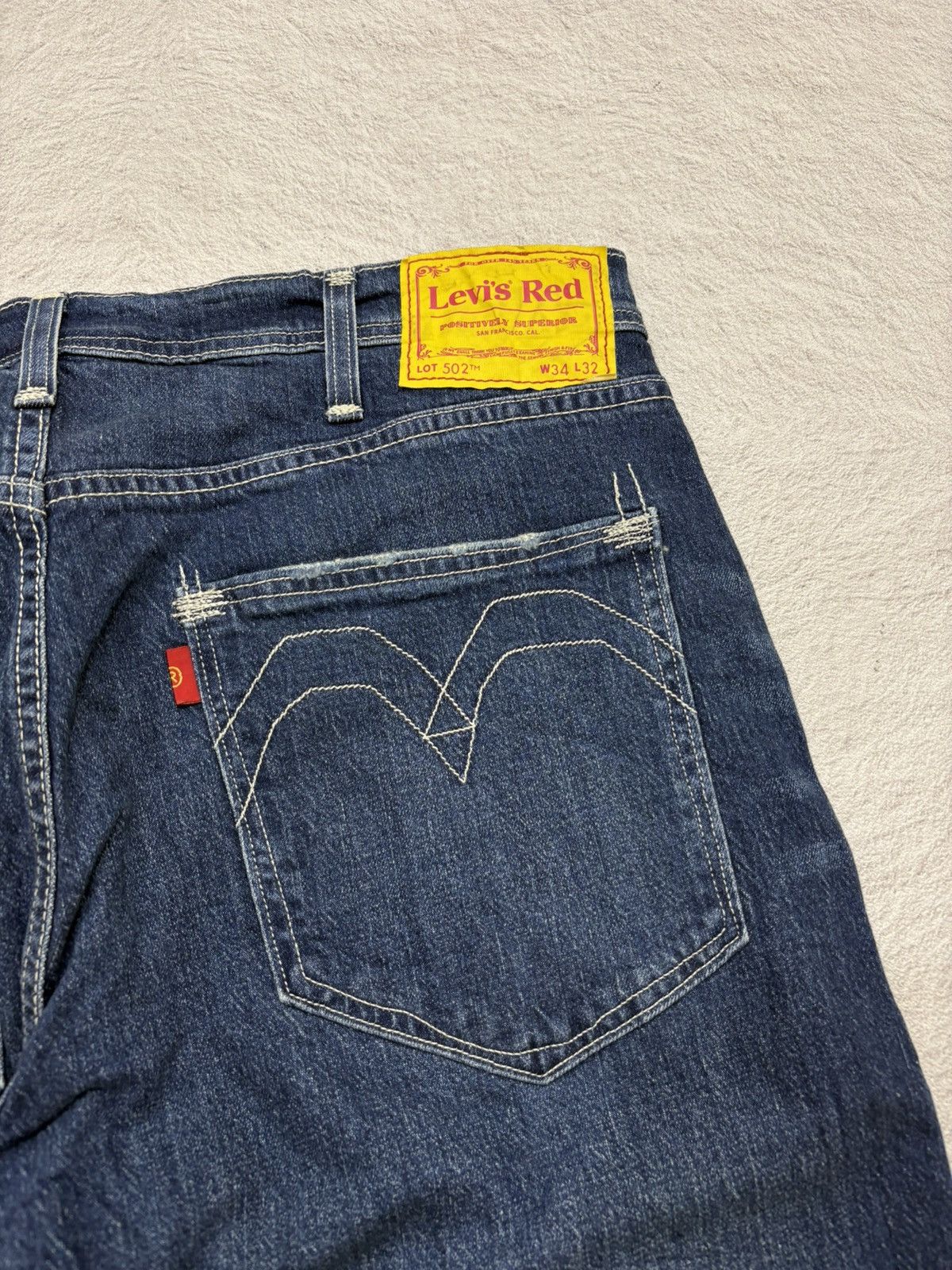 Kapital Vintage Levis Red japan Denim pants Size US 34 / EU 50 - 11 Thumbnail