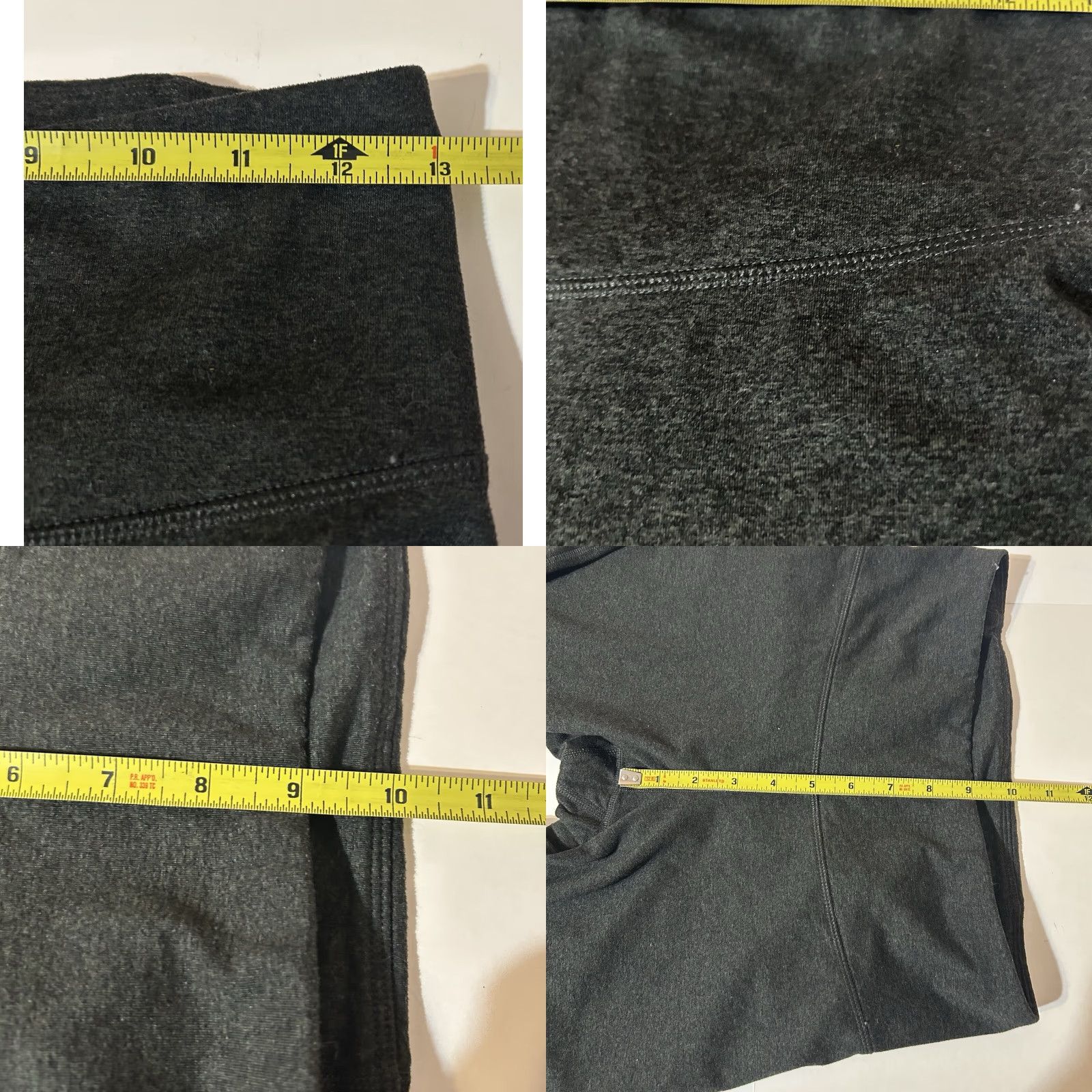 Old Navy Old Navy Leggings Women Medium Dark Heather Green 26x25 Active Yoga Everyday Athleisure Womens Size 32" / US 10 / IT 46 - 8 Thumbnail