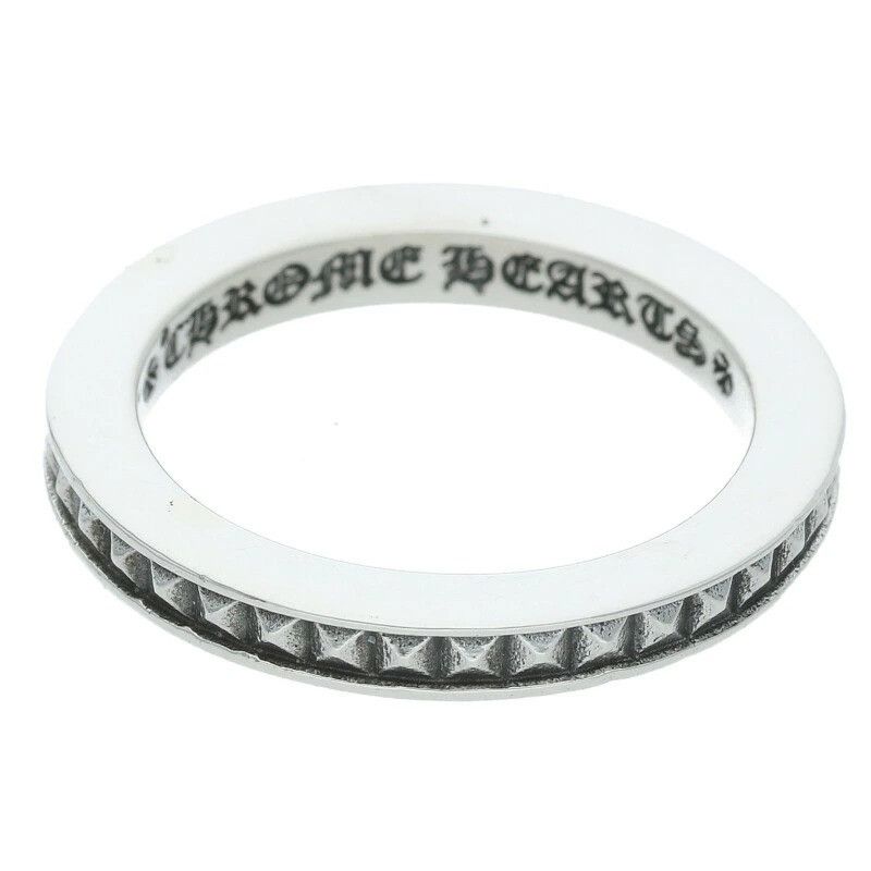 Chrome Hearts OFFER OK! size 7 CHROME HEARTS TRUE FUCKING PUNKS STUD RING Size ONE SIZE - 3 Thumbnail