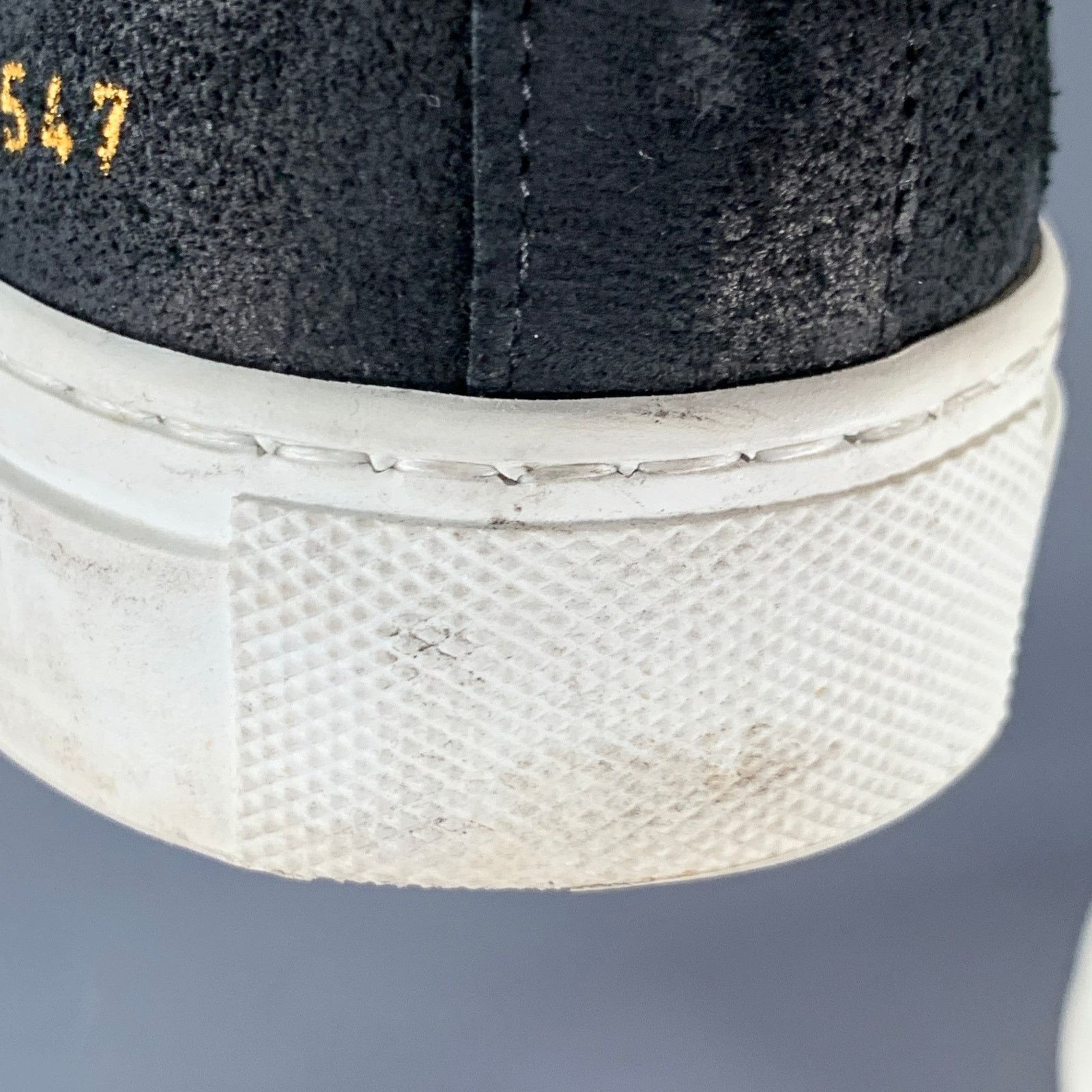 Common Projects COMMON PROJECTS Size 8 Black Suede Low Top Sneakers Size US 8 / EU 41 - 11 Thumbnail