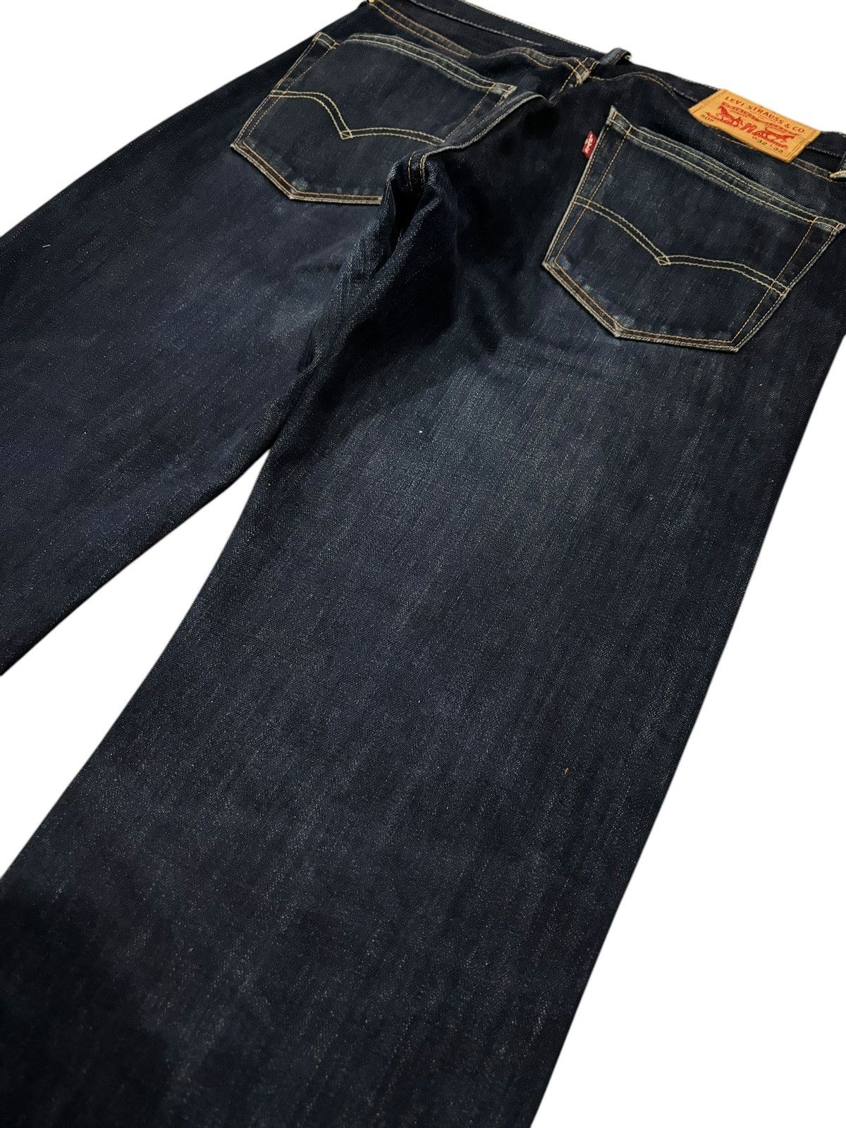 Levi's × Vintage Y2k Vintage Levi’s Lot 505 Faded Straight Cut Denim Jeans Size US 32 / EU 48 - 7 Thumbnail