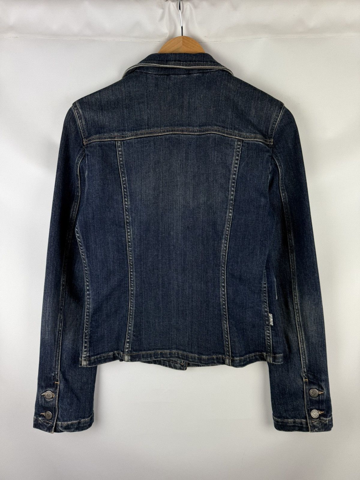 Burberry Burberry London Vintage Ladies Denim Blazer Jacket Size US 8 Size M / US 6-8 / IT 42-44 - 18 Thumbnail