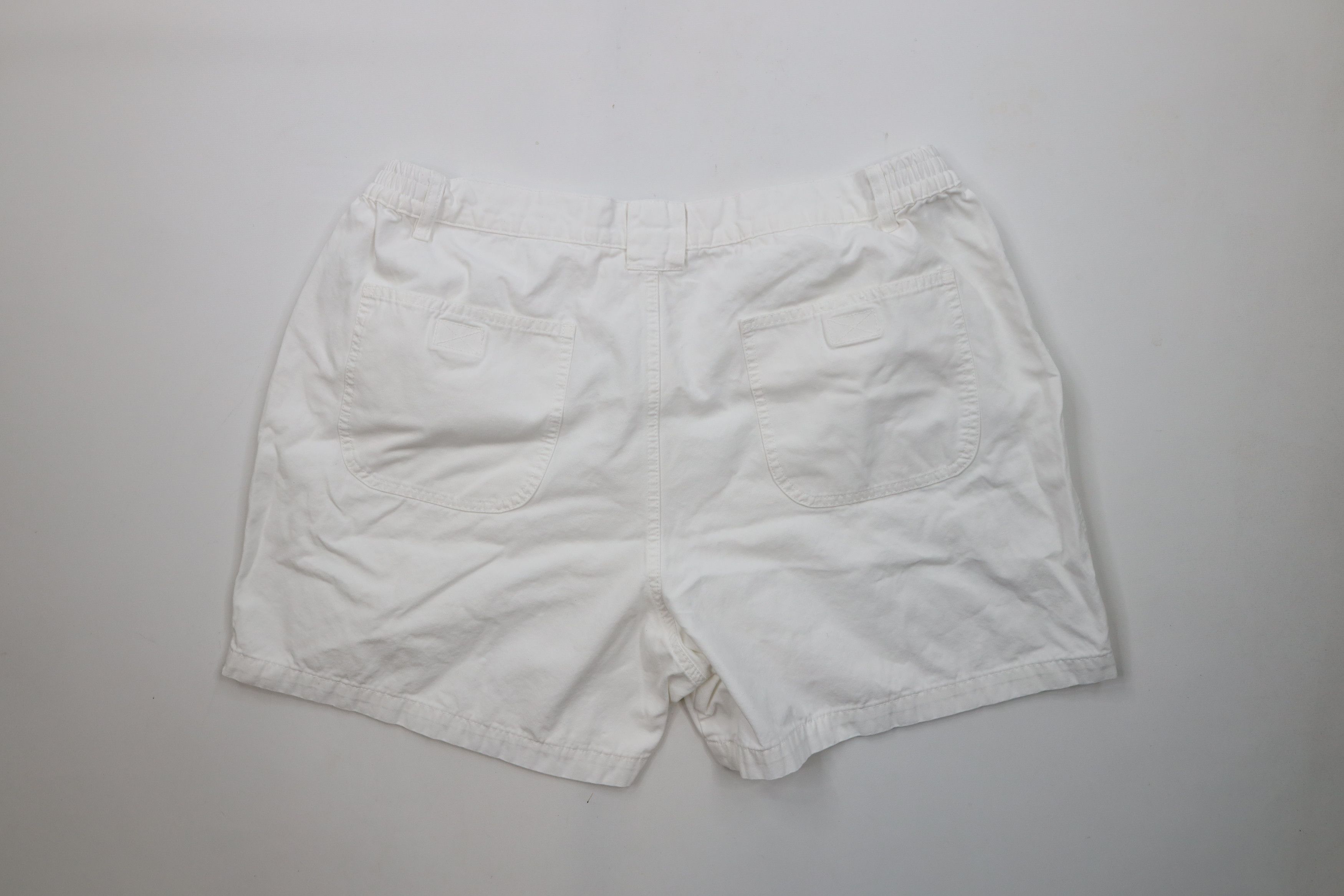 Cabelas × Vintage Vintage Cabelas Outdoor Hiking Trail Shorts White Cotton Size US 36 / EU 52 - 8 Thumbnail
