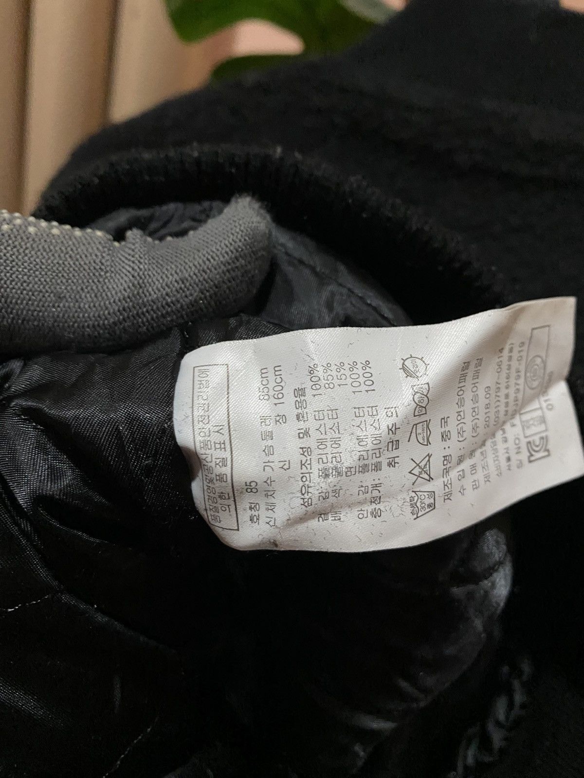 Japanese Brand Frank Stone Black Sherpa Fleece Bomber Jacket Korean Street Size US M / EU 48-50 / 2 - 10 Thumbnail