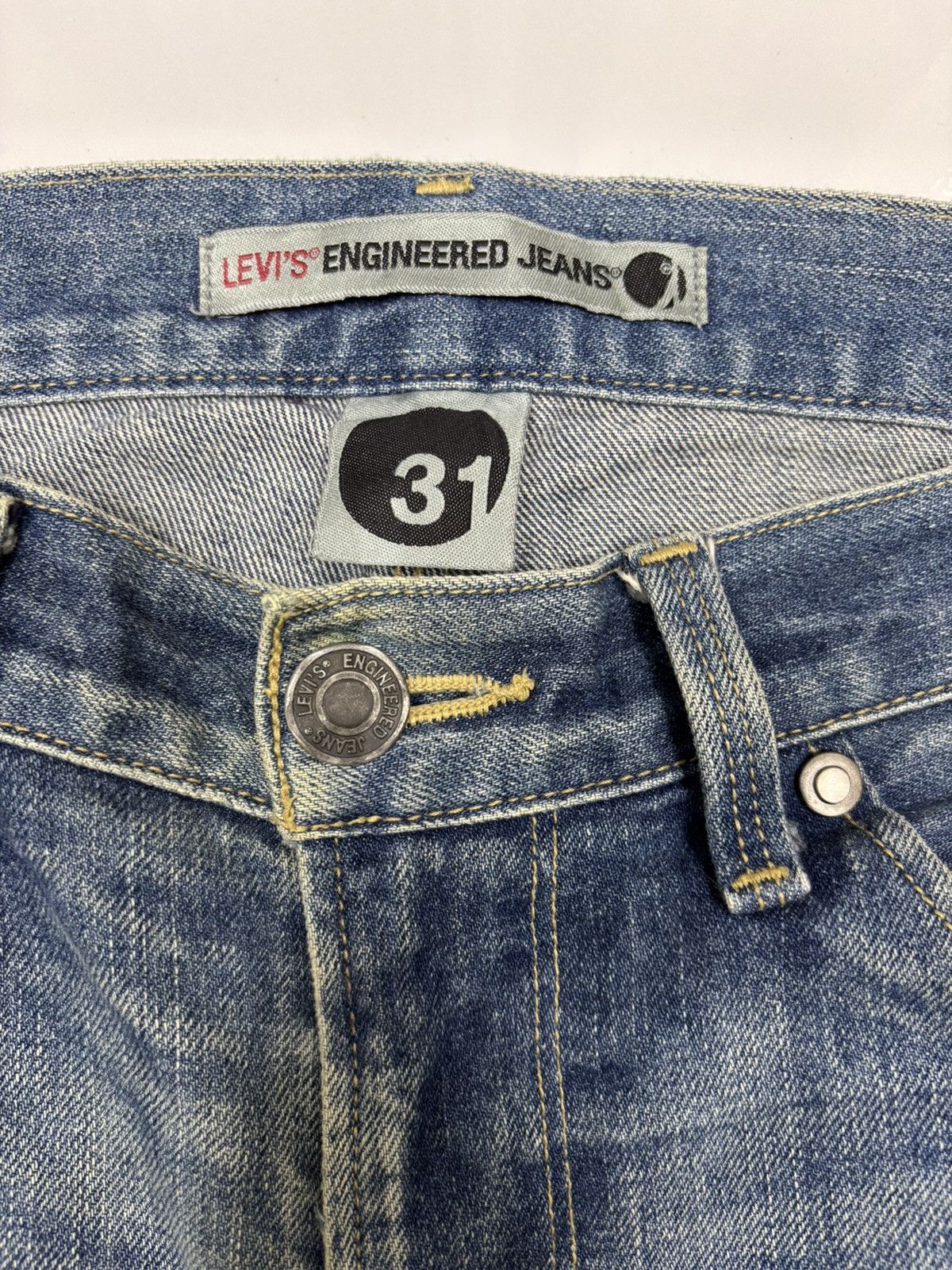 Engineered Garments × Levi's Levis Engineered 1999 Flare Twist Rusty Flared Jeans Size US 33 - 13 Thumbnail