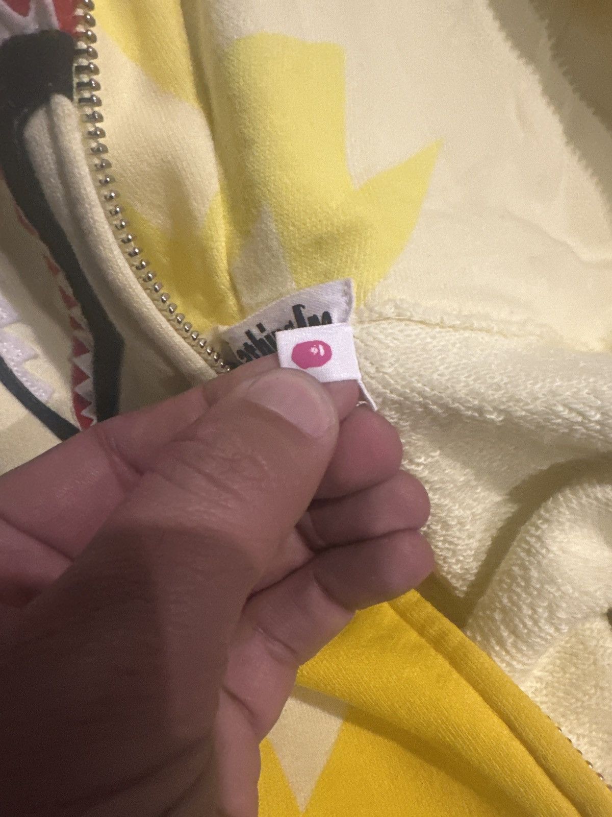Bape BAPE Shark Full Zip Hoodie Yellow Star Camo–Made in Japan XS Size XS / US 0-2 / IT 36-38 - 16 Thumbnail