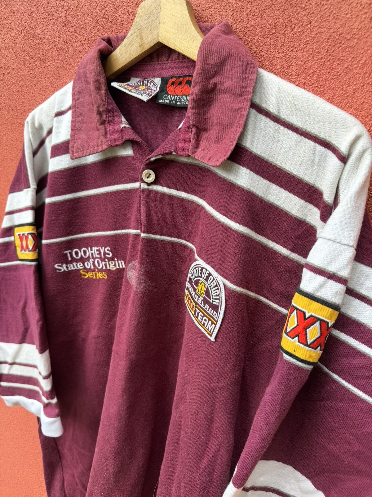 Canterbury of New Zealand State of Origin Queensland Size US L / EU 52-54 / 3 - 3 Thumbnail