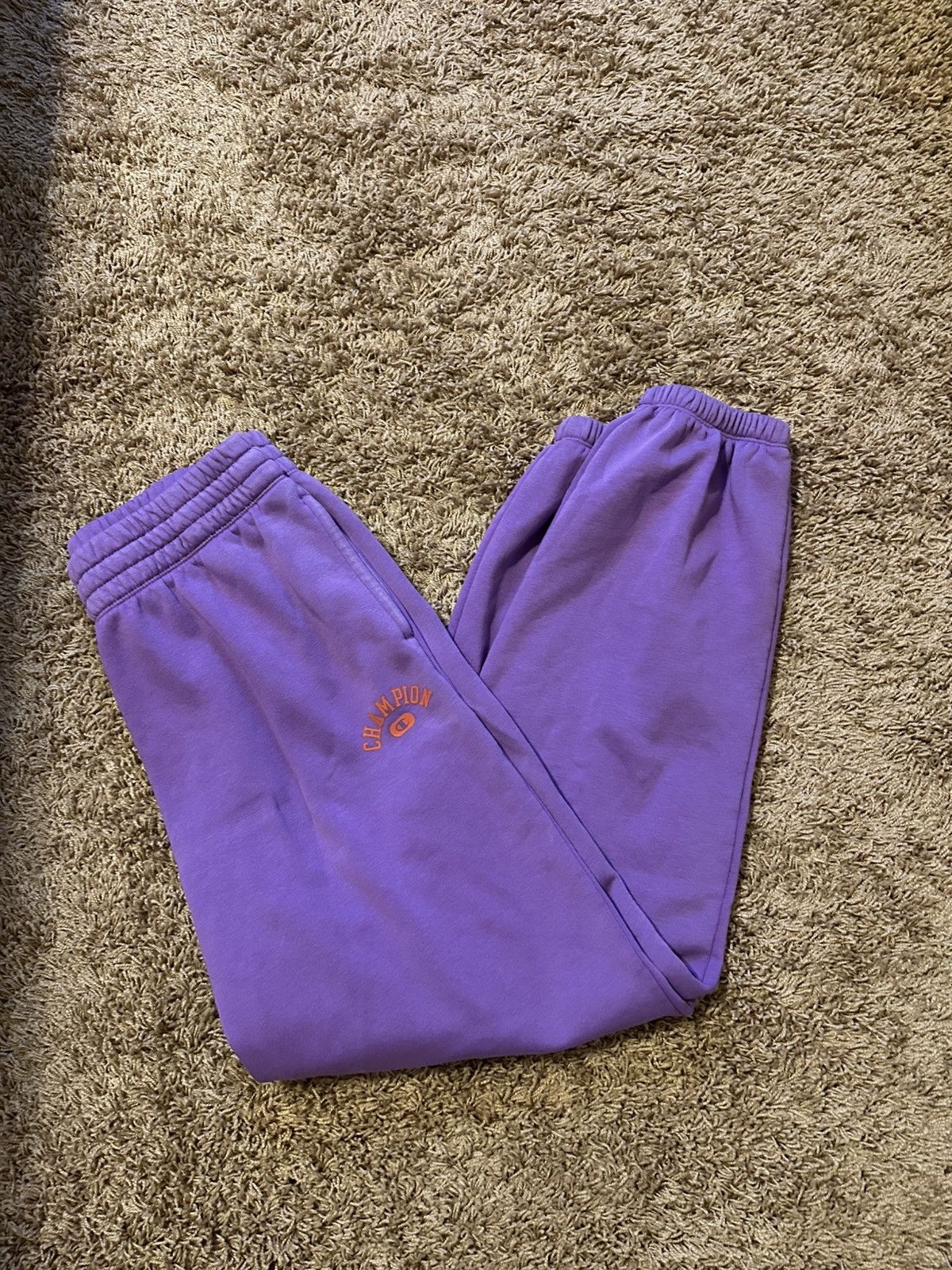 Champion Baggy champion mens M collegiate logo sweatpants M Size US 32 / EU 48 - 2 Thumbnail