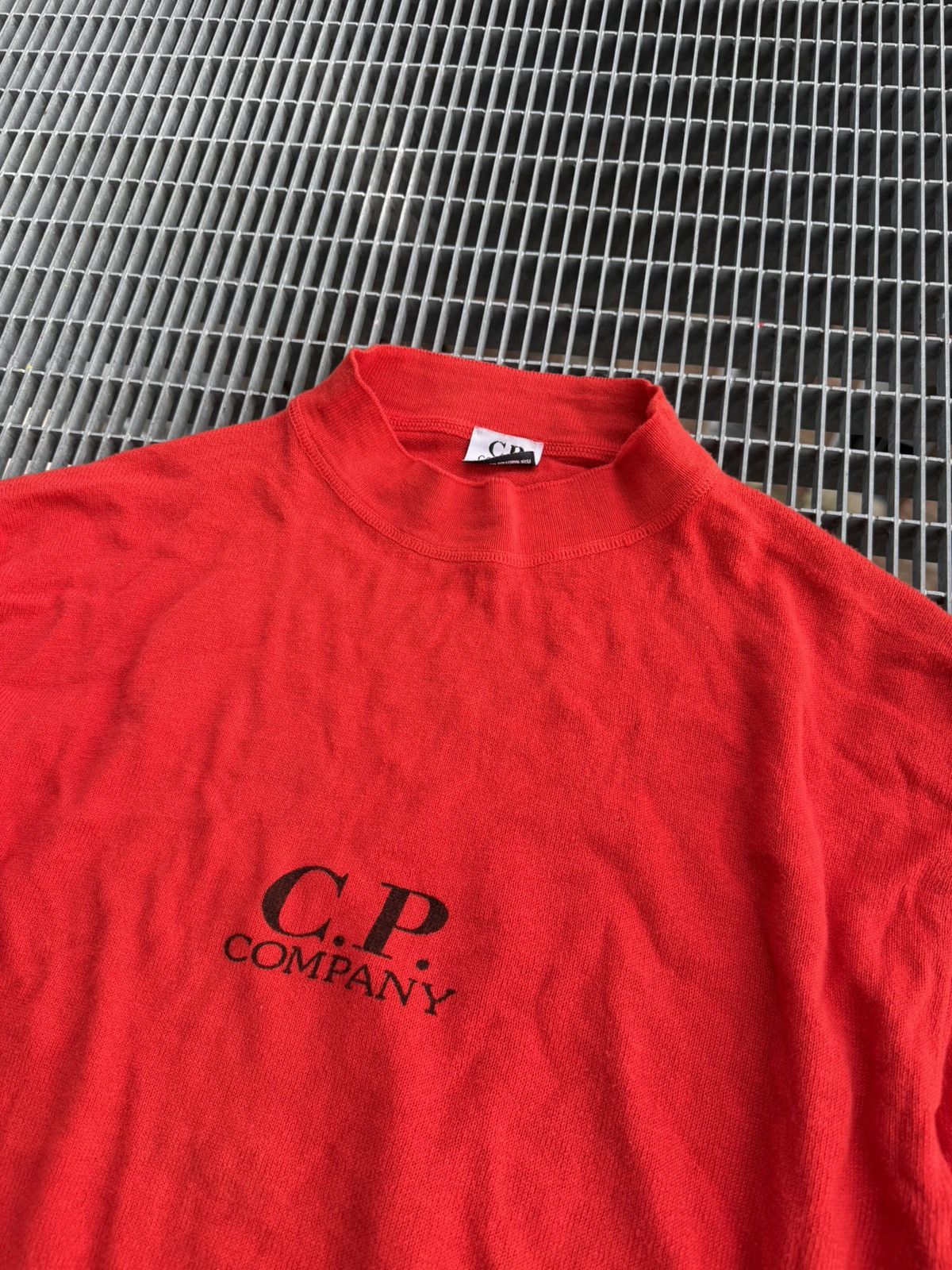 C.P. Company Vintage 80s C.P. Company Massimo Osti Ideas Logo Sweater Size US L / EU 52-54 / 3 - 2 Thumbnail