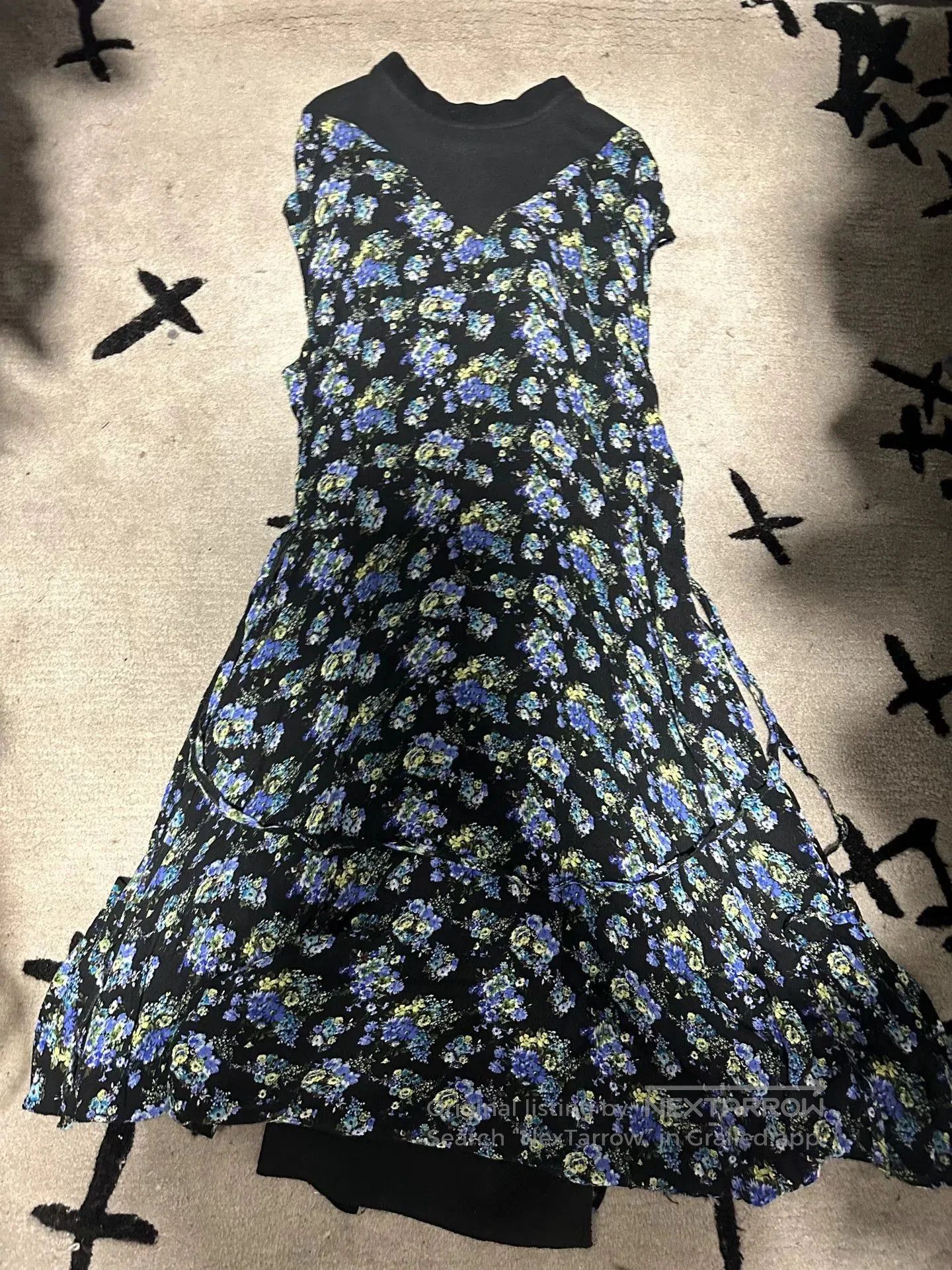 Vetements VETEMENTS Showpiece Floral Paneled Dress. Size M / US 6-8 / IT 42-44 - 2 Thumbnail