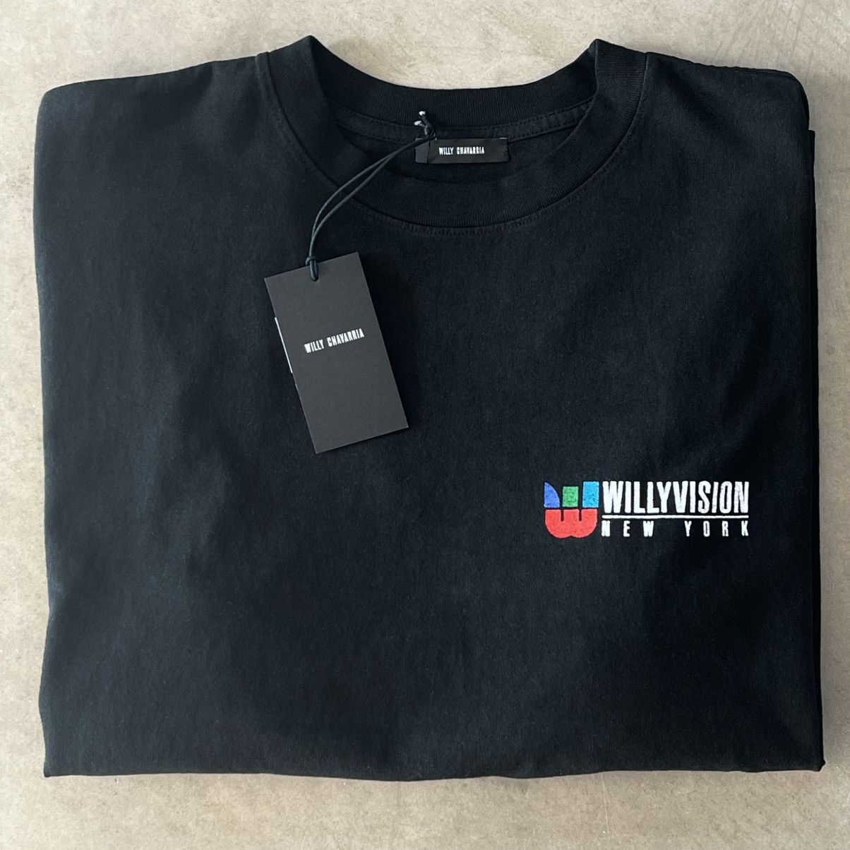 Willy Chavarria 🇲🇽 WILLYVISION BUFFALO TEE 2025 - OVERSIZED FIT Size US M / EU 48-50 / 2 - 1 Thumbnail