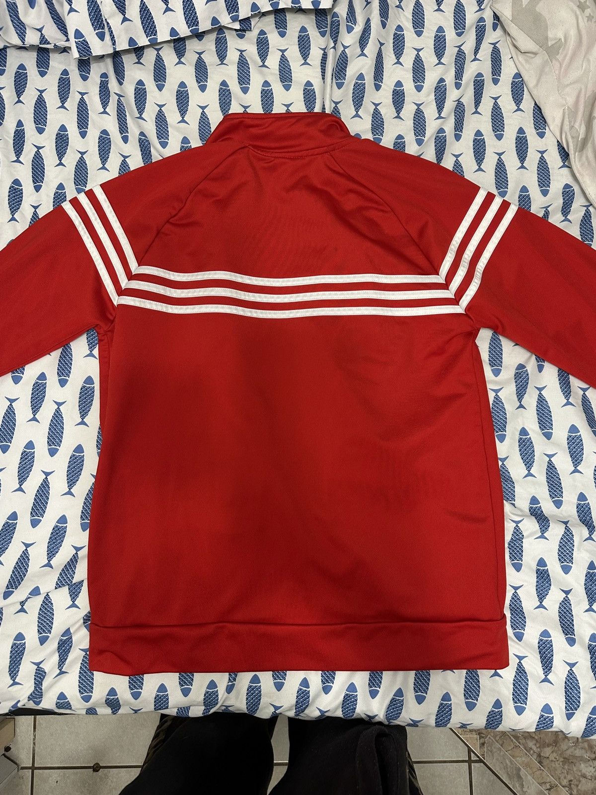 Adidas Adidas Red Zip Up Hoodie Size US S / EU 44-46 / 1 - 7 Thumbnail