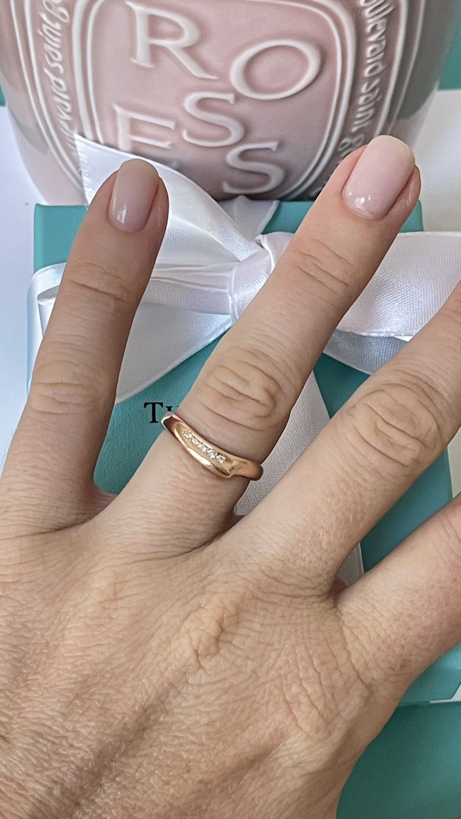 Tiffany & Co. Tiffany & Co. Elsa Peretti Open Heart Ring RG size 5.5 NEW Size ONE SIZE - 9 Thumbnail