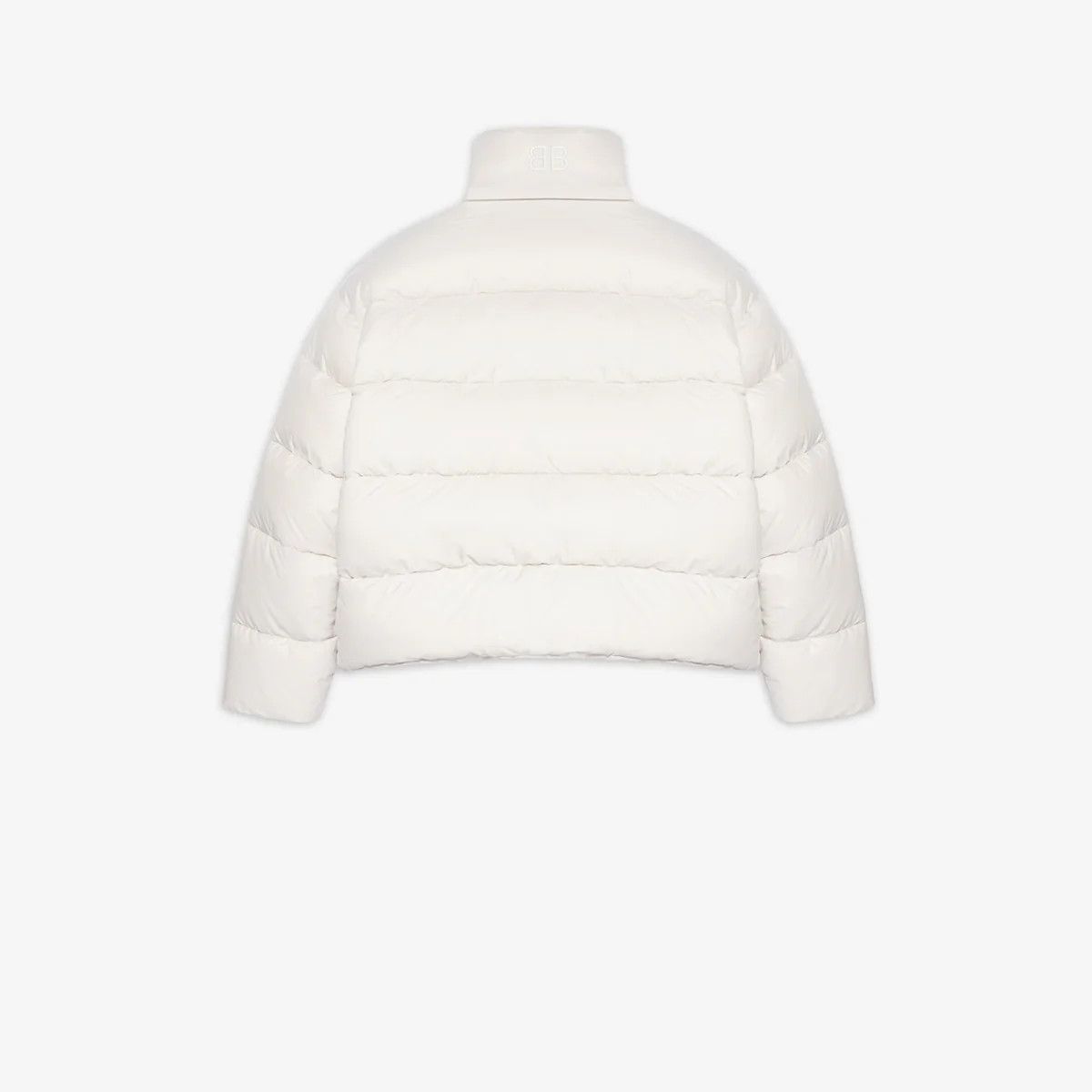 Balenciaga o1bcso1str1124 BB Puffer Jacket in White Size XS / US 0-2 / IT 36-38 - 2 Thumbnail