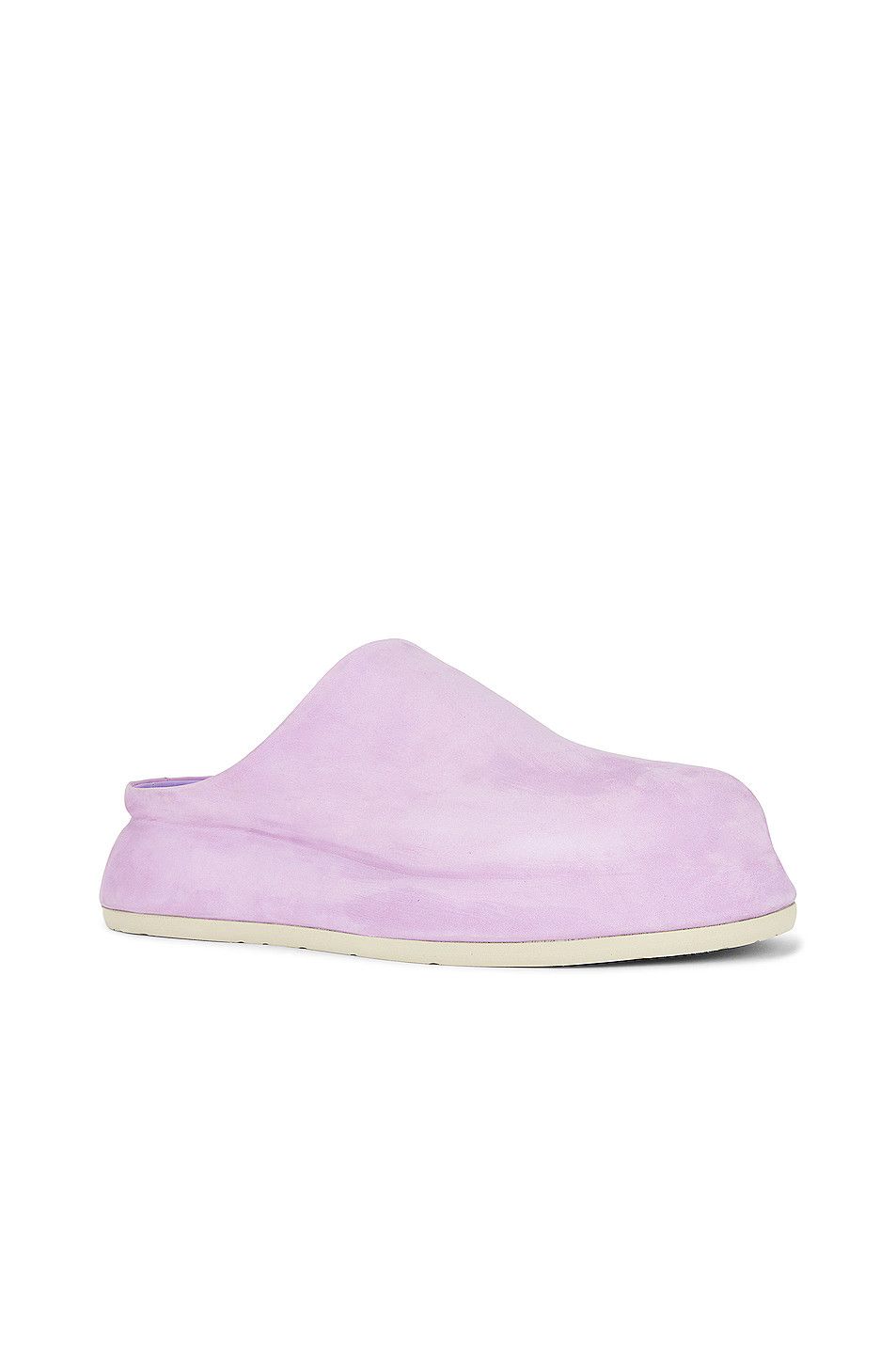 Jacquemus o1mle1025 Unisex Les Mules Bricciola in Lilac Size US 8 / EU 41 - 2 Thumbnail