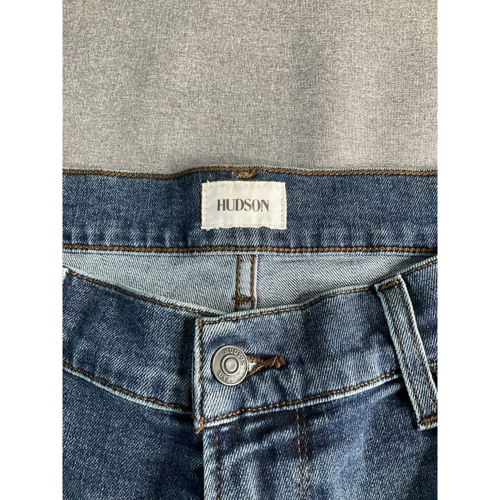 Hudson Hudson Jeans Byron Ballistic Straight Leg Jeans - 36 Size US 36 / EU 52 - 4 Thumbnail