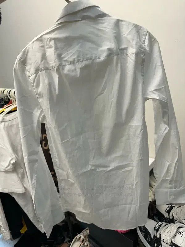 Loewe Loewe White Cotton Women's Shirt . Size XS / US 0-2 / IT 36-38 - 2 Thumbnail