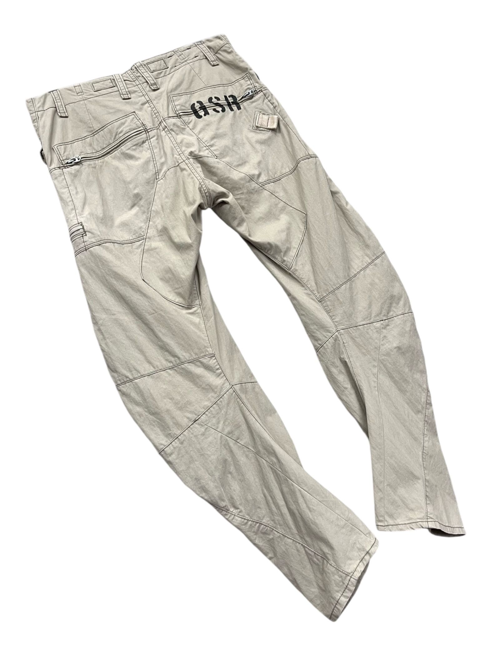 G-Star Vtg G STAR Military Aero Powel 3D Loose Tapered Cargo Pants Size US 30 / EU 46 - 6 Thumbnail
