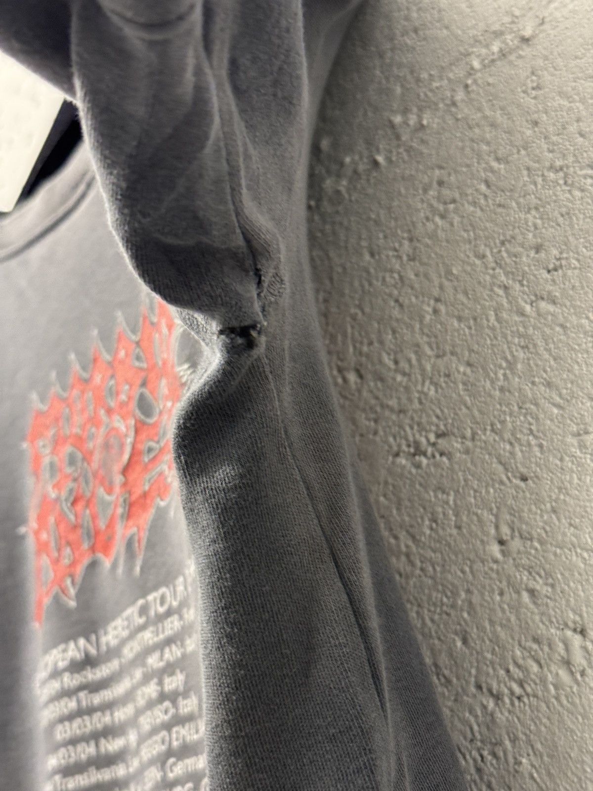 Band Tees × Vintage *RARE* 2004 FRANCE TOUR BAND TEE VINTAGE MORBID ANGEL 00s Size US M / EU 48-50 / 2 - 11 Thumbnail