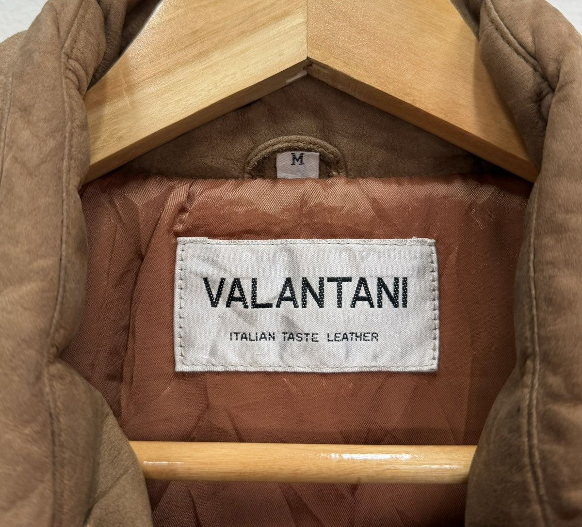 Vintage VTG Brown Leather Jacket Minimal Coat Italian Style Cowhide Size US M / EU 48-50 / 2 - 12 Thumbnail