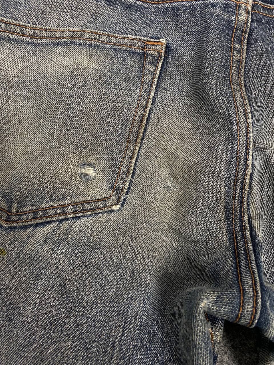 Japanese Brand vintage japanese brands distressed denim nice design Size US 33 - 5 Thumbnail