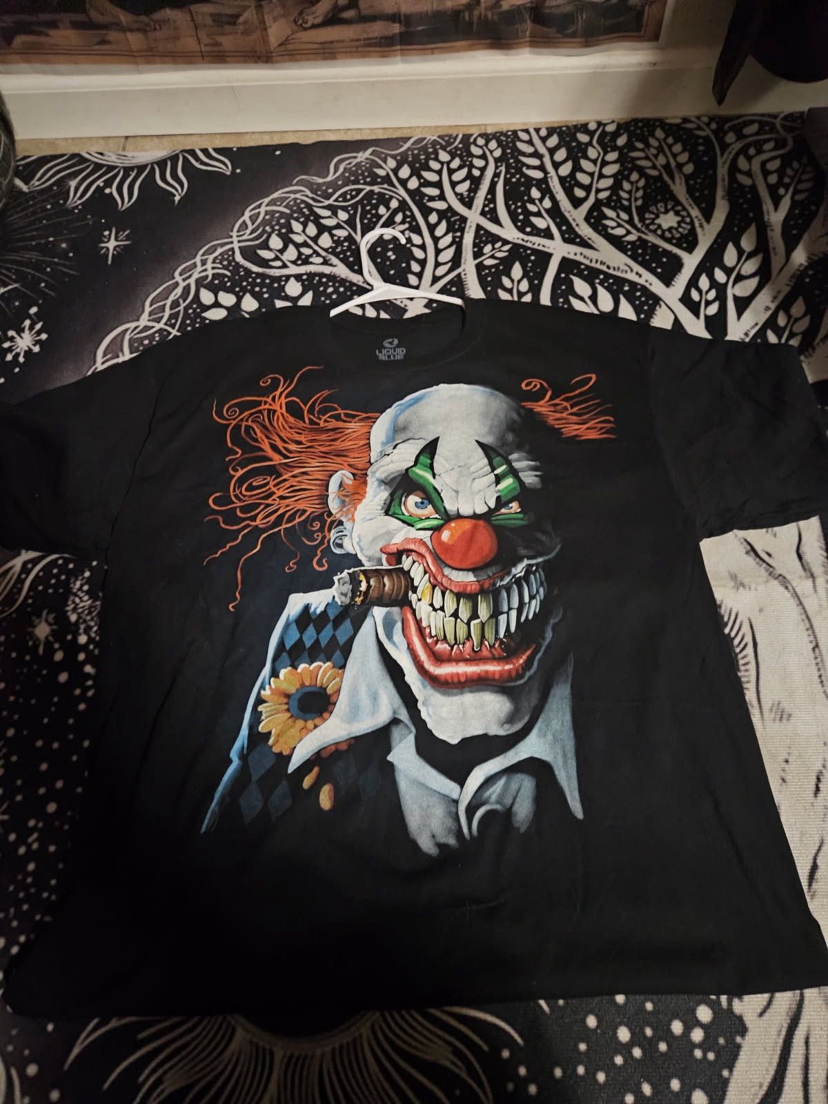 Liquid Blue Liquid Blue Smoking Clown Tee Size US XXL / EU 58 / 5 - 1 Thumbnail