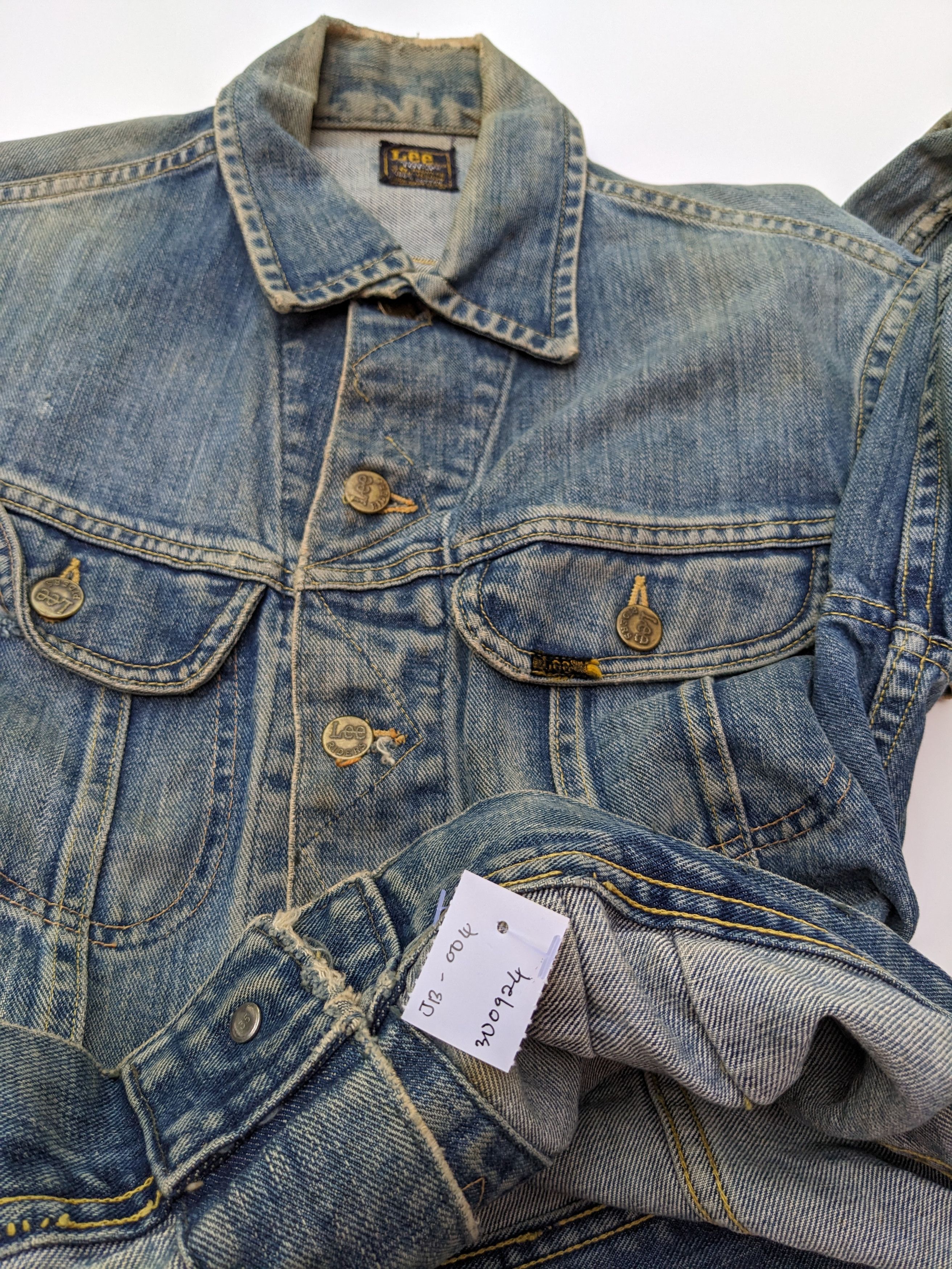Lee × Vintage Vintage 60s Lee sanforized trucker jacket Size US S / EU 44-46 / 1 - 9 Thumbnail