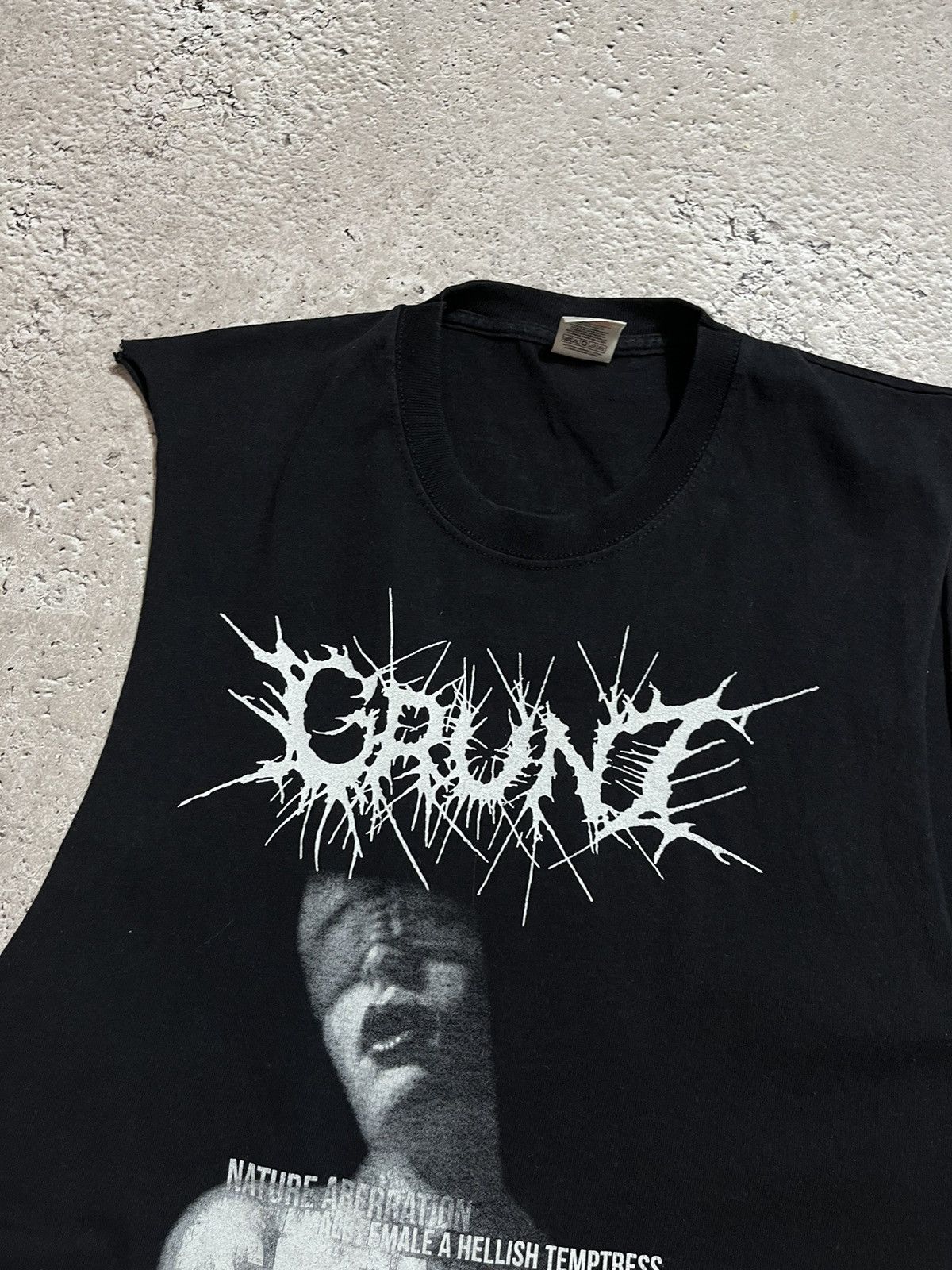 Band Tees Grunt Grind sleeveless tank top Size US XL / EU 56 / 4 - 3 Thumbnail