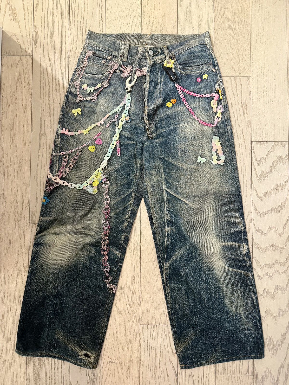 Acne Studios Acne Studios 1981M Kawaii Keychain Jeans | Grailed