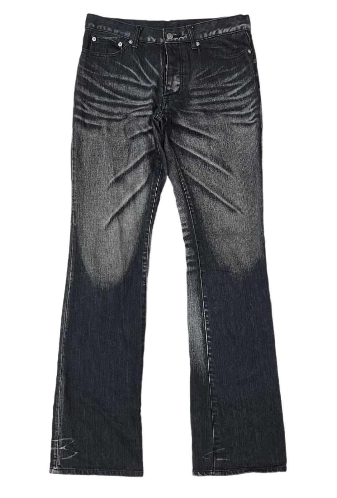 Tornado Mart Distressed Bootcut Denim – Paroxa Studios