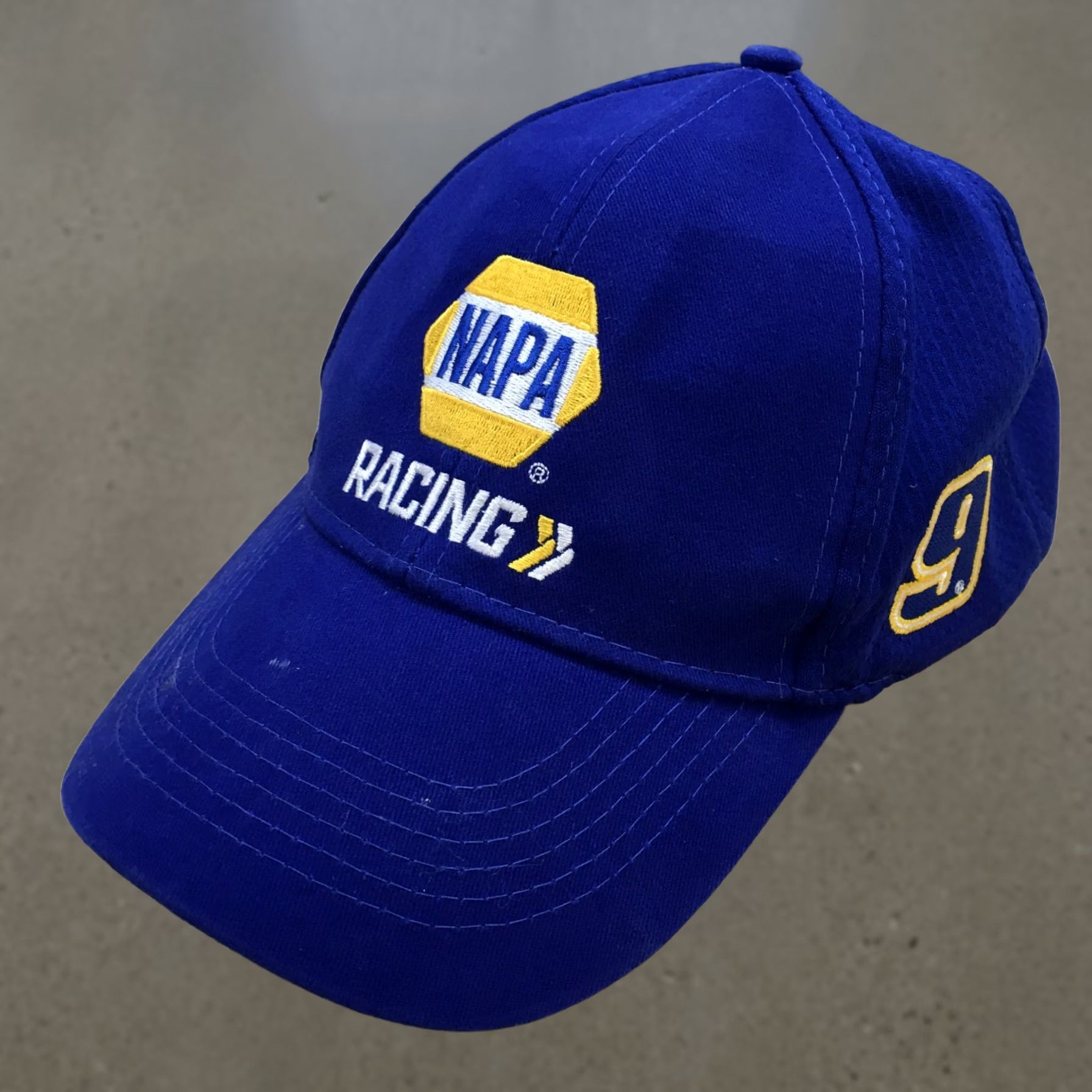 Vintage NAPA Racing Chase Elliott Baseball Cap Mens Blue OS Curved Brim Embroidered Logo Size ONE SIZE - 1 Thumbnail