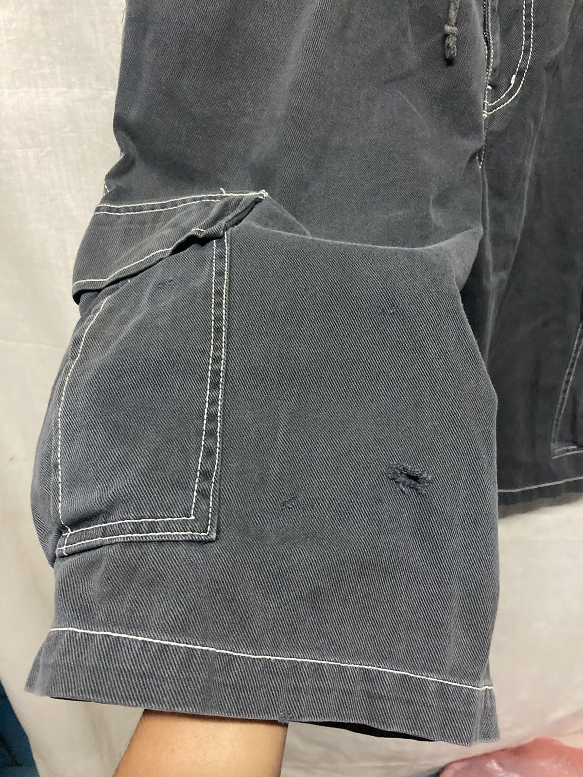 Japanese Brand Raton Laveur Baggy Cargo Shorts Size US 30 / EU 46 - 10 Thumbnail