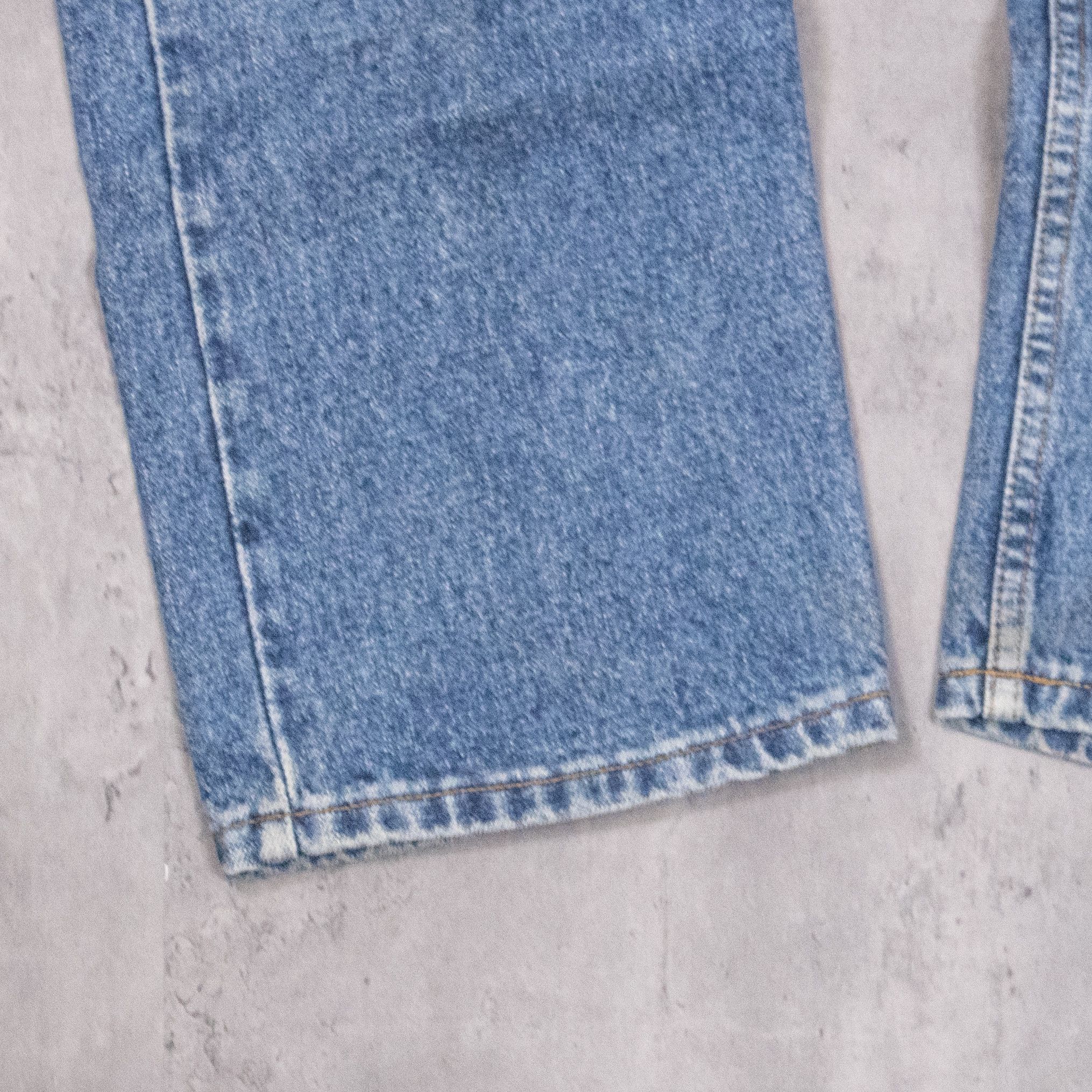 Levi's Vintage Clothing Vintage 1990s Levis 512 Midwash Baggy Relax Fit Denim Pants Size US 34 / EU 50 - 7 Thumbnail
