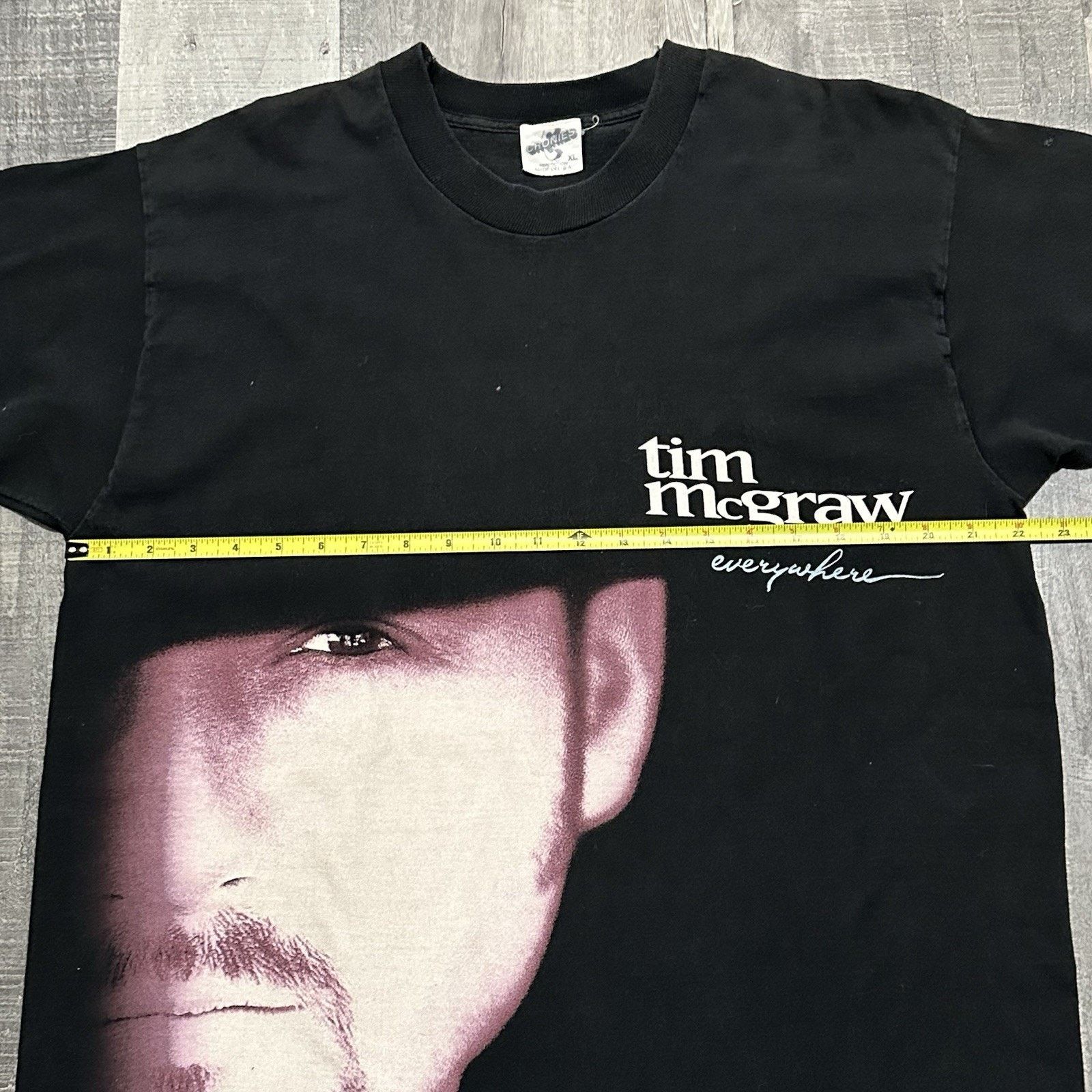 American Apparel VTG Tim McGraw Official Shirt Size X-Large Johnny Cash Garth Size US XL / EU 56 / 4 - 8 Thumbnail