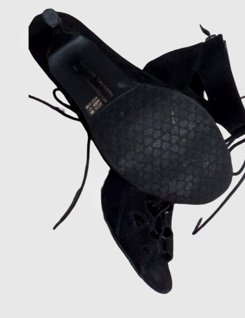 Chinese Laundry Elegant Chinese Laundry Black Open Toe Shoes with Lace Ups Size US 9.5 / IT 39.5 - 9 Thumbnail