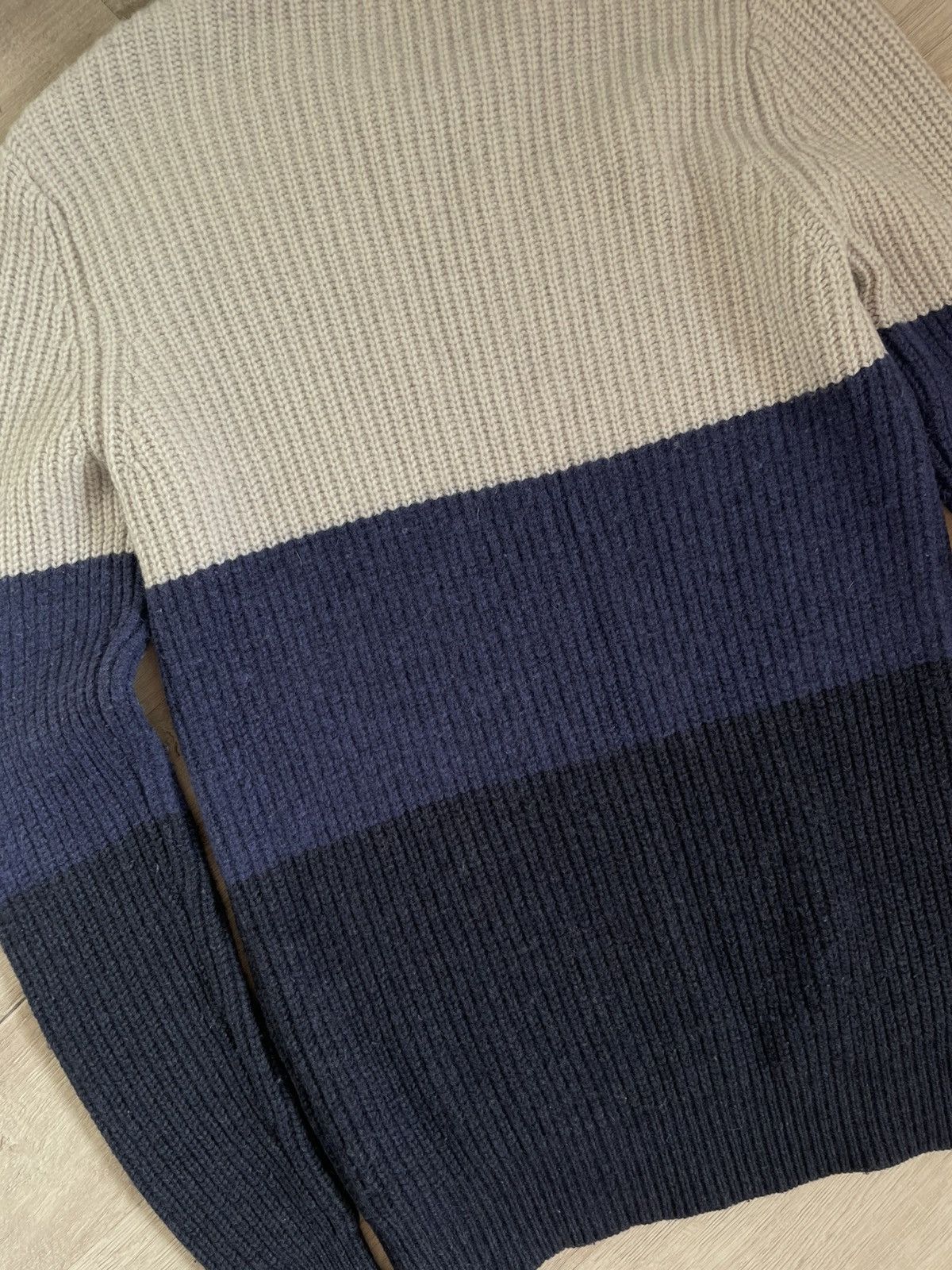 Reiss Rare Reiss Sweater Lambswool Knit Striped Y2k Design Size US S / EU 44-46 / 1 - 9 Thumbnail