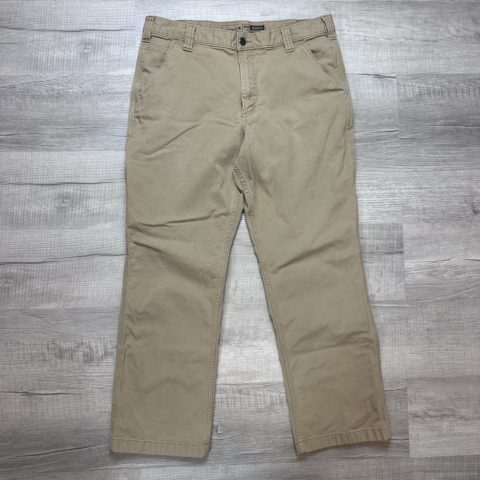 Carhartt Carhartt Rugged Flex Relaxed Rigby Dungaree Pants 36x30 Size US 36 / EU 52 - 1 Thumbnail