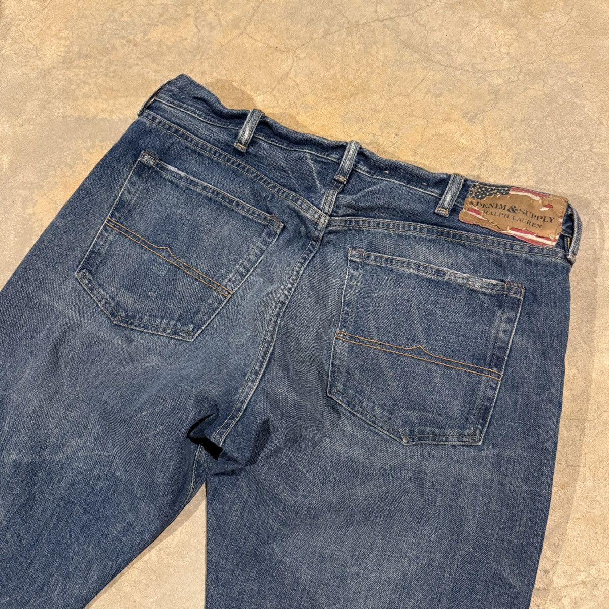 Denim & Supply Ralph Lauren Vintage 2000s Polo Denim & Supply Faded Jeans Grunge ERD Size US 38 / EU 54 - 11 Thumbnail