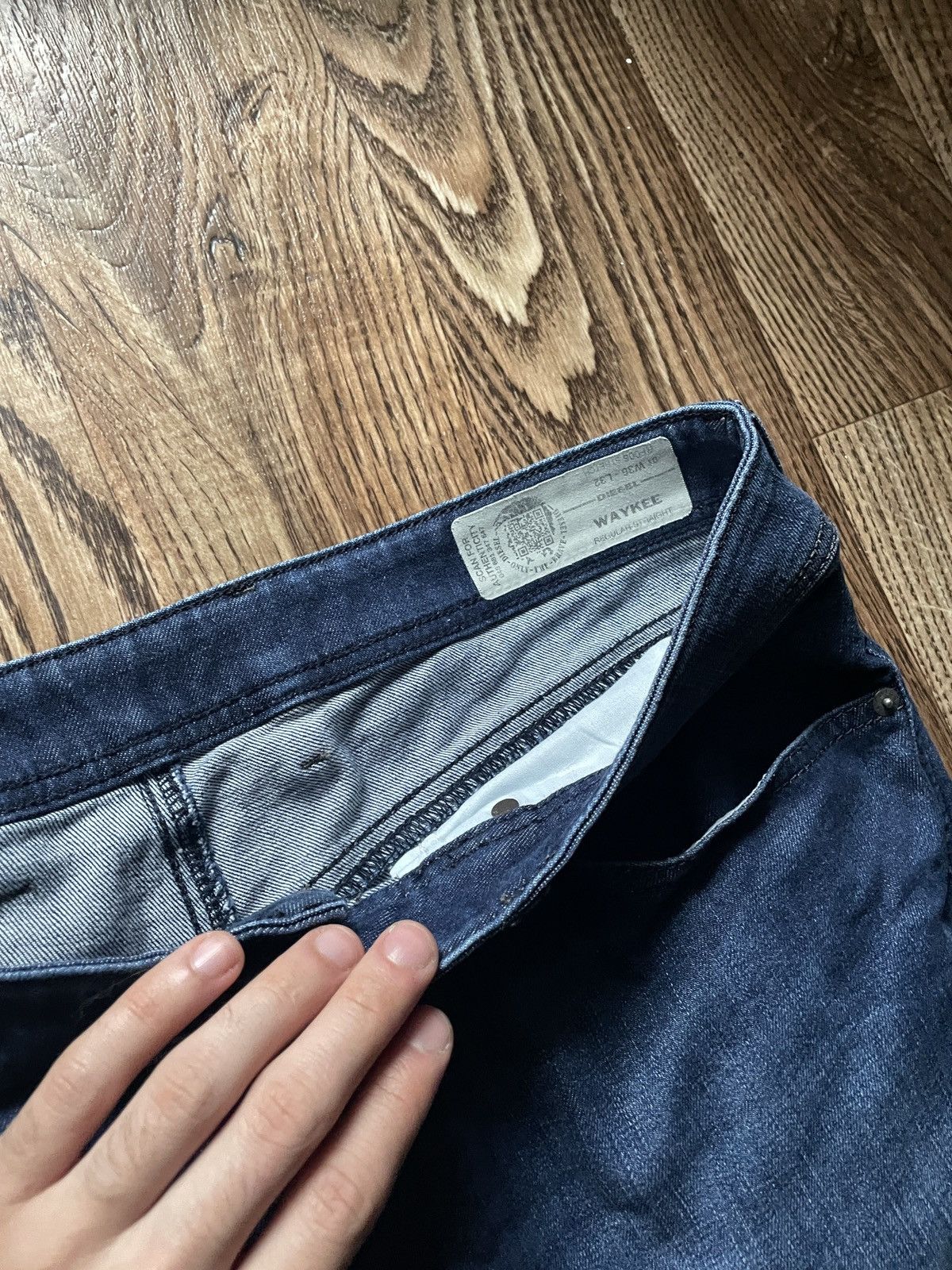 Diesel Vintage dark wash diesel waykee jeans Size US 36 / EU 52 - 7 Thumbnail