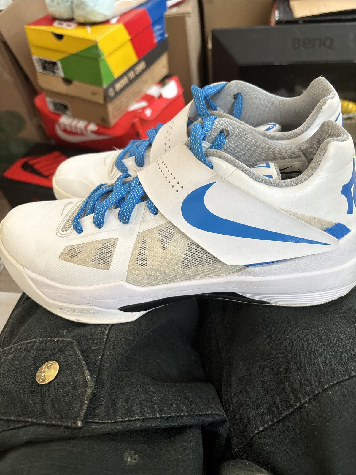 Kevin Durant Nike Nike zoom KD 4 QS Battle Tested basketball shoes Grailed