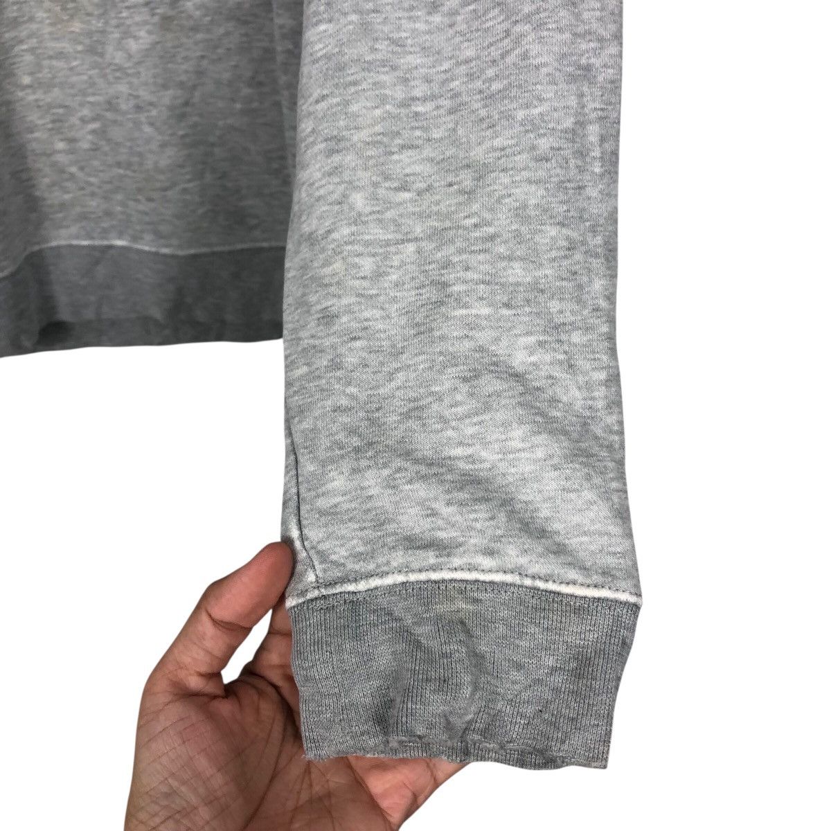 Nike 📌Rich Grey Sweatshirt Nike Small Pony Streetwear Design Size US L / EU 52-54 / 3 - 12 Thumbnail
