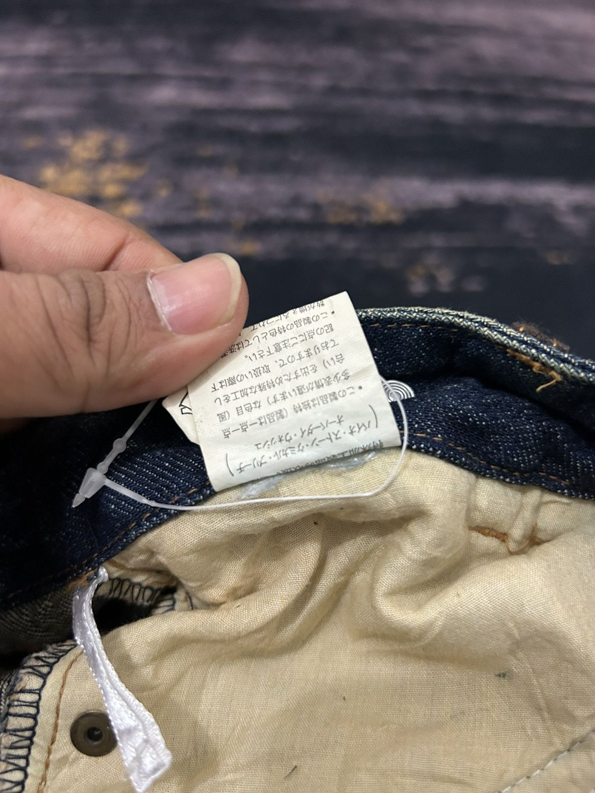 If Six Was Nine Japanese Brand Fur Pocket Back Ripped Jeans Size US 32 / EU 48 - 18 Thumbnail