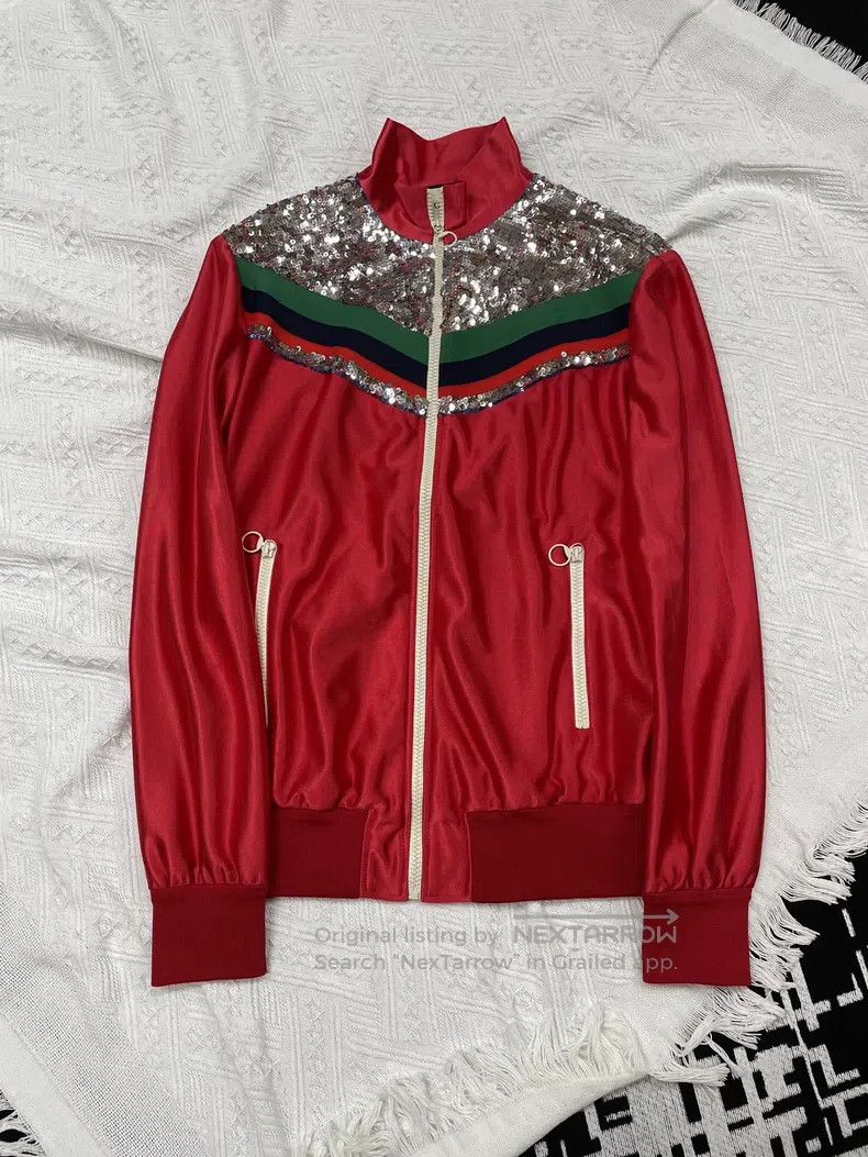 Gucci Gucci Red sequin set Size US S / EU 44-46 / 1 - 2 Thumbnail