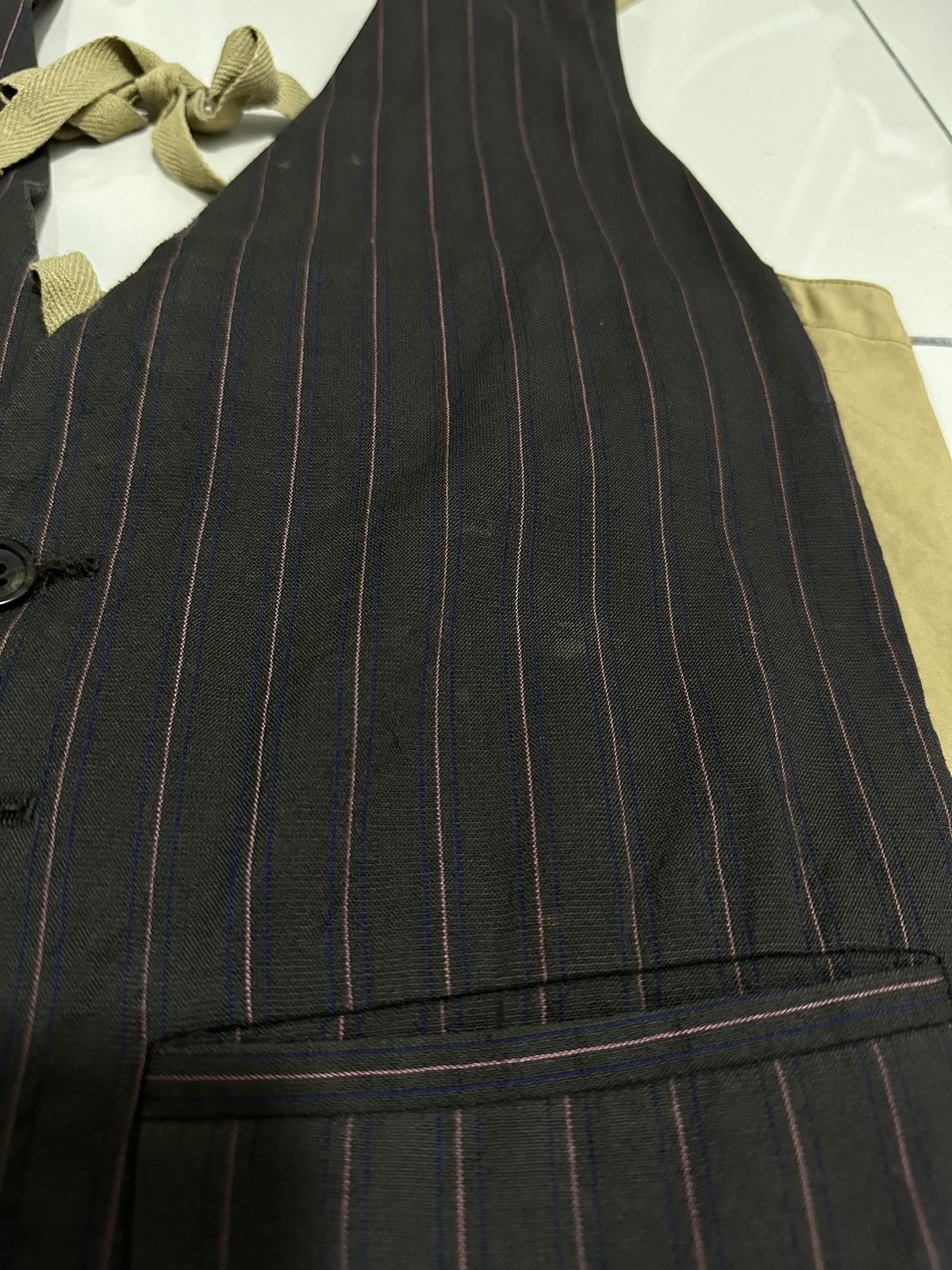 Maison MIHARA YASUHIRO Archived Miharayasuhiro Bondage Docking Vest Tactical Pocket Size US M / EU 48-50 / 2 - 6 Thumbnail