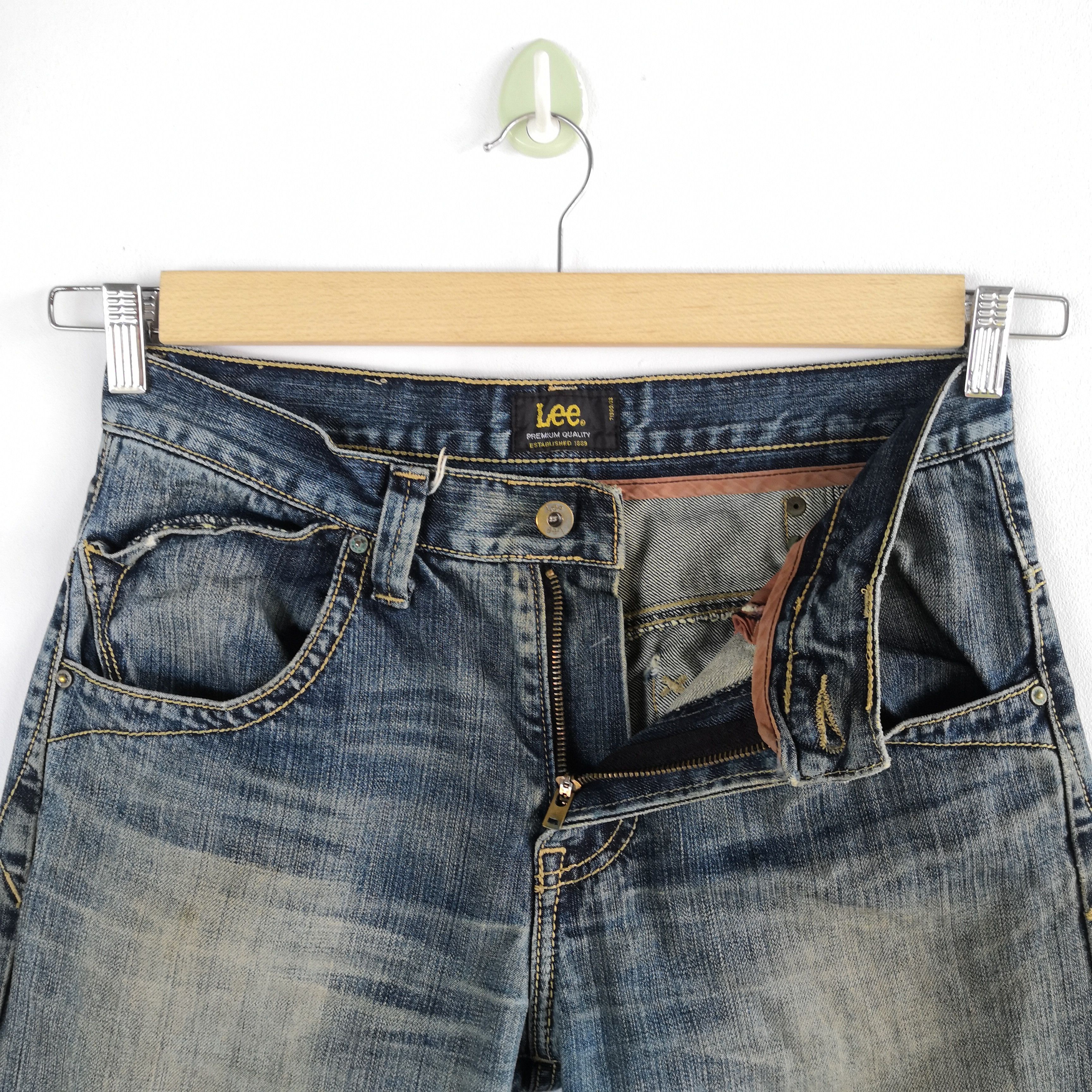 Lee Vintage Rusty Lee Sanforized Denim Lee Stonewash Jeans Size US 30 / EU 46 - 7 Thumbnail