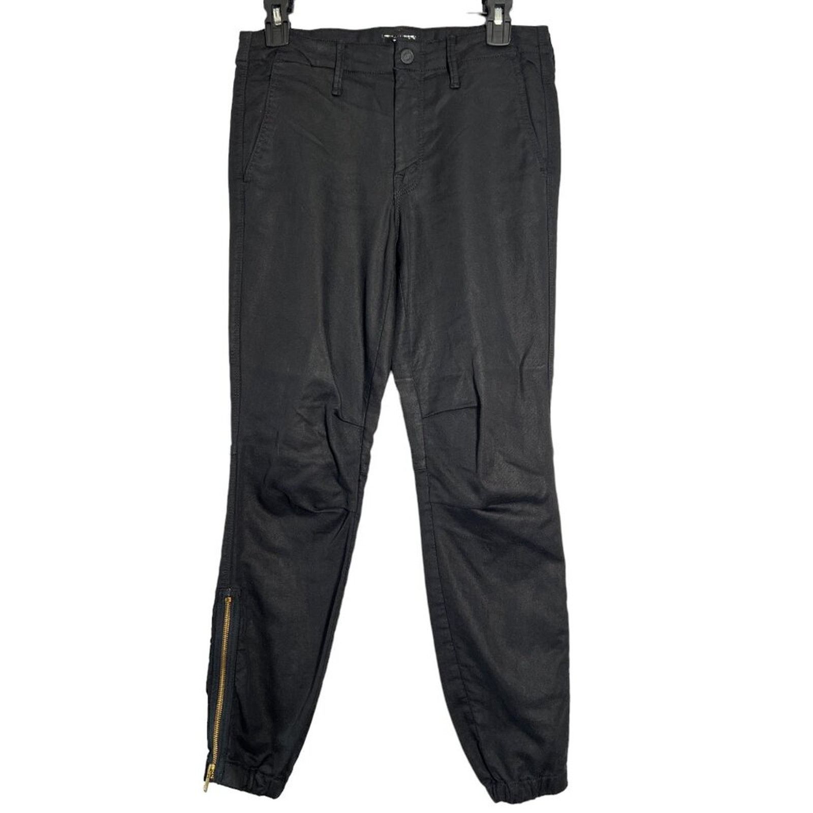 MOTHER MOTHER Wee Misfit Zip Jogger Pants Black Size 26 Size 26" / US 2 / IT 38 - 2 Thumbnail
