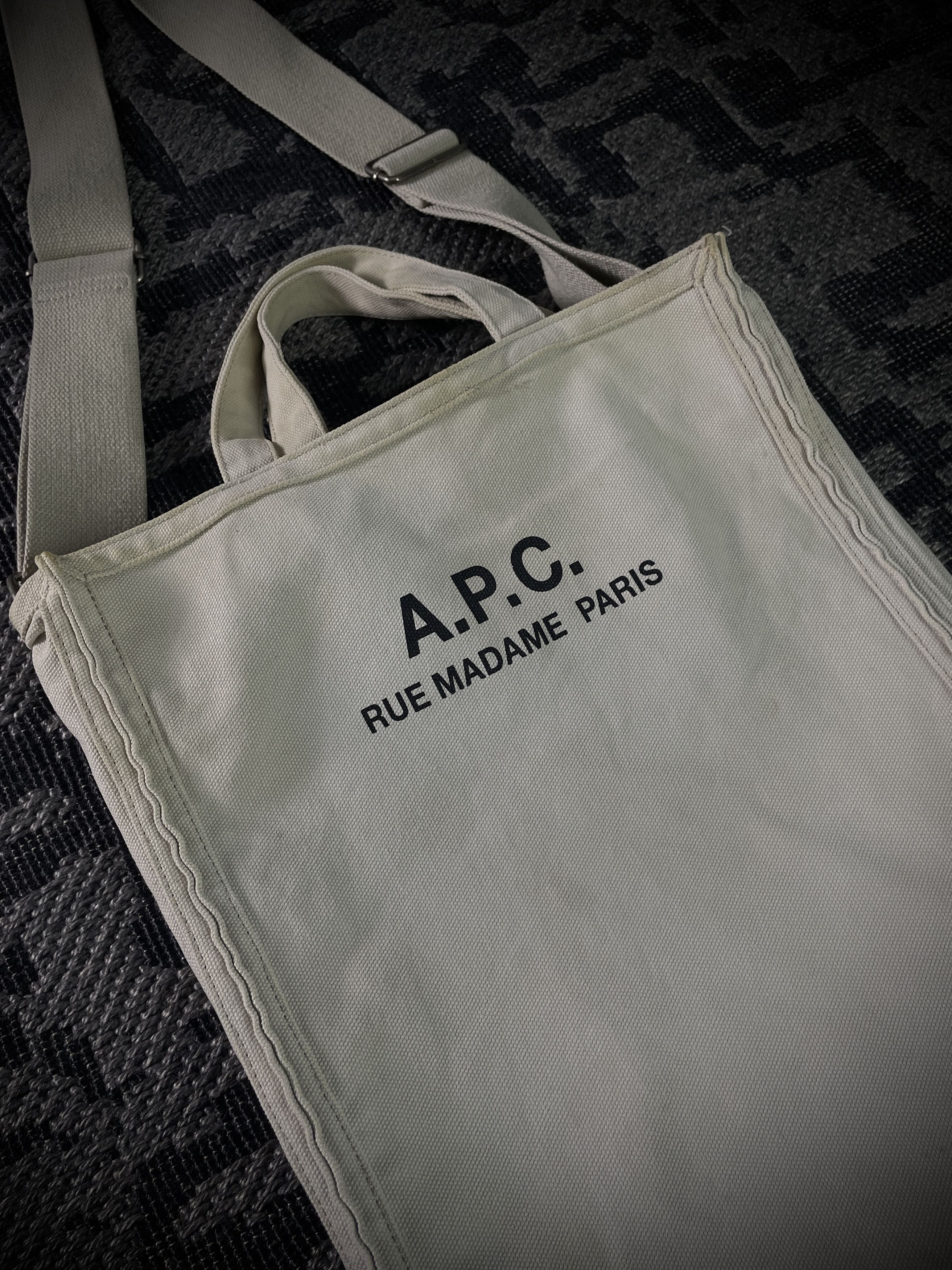 A.P.C. A.P.C. Canvas Shoulder Bag Size ONE SIZE - 2 Thumbnail