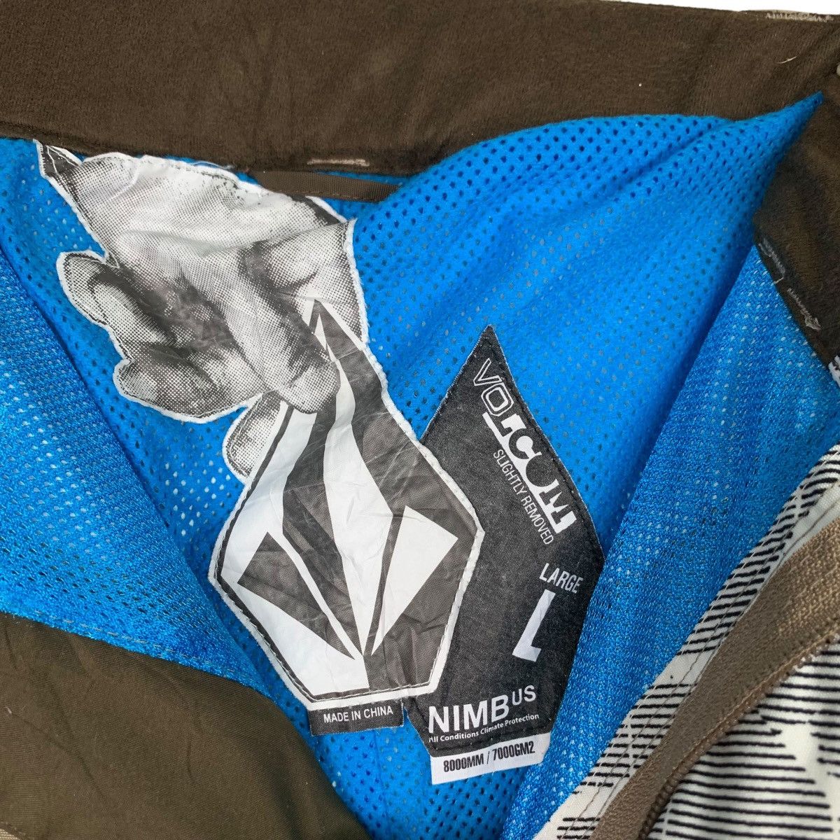 Volcom VOLCOM NIMBUS 8000MM / 7000GM2 Ski Pant #0134-C7 Size US 36 / EU 52 - 14 Thumbnail