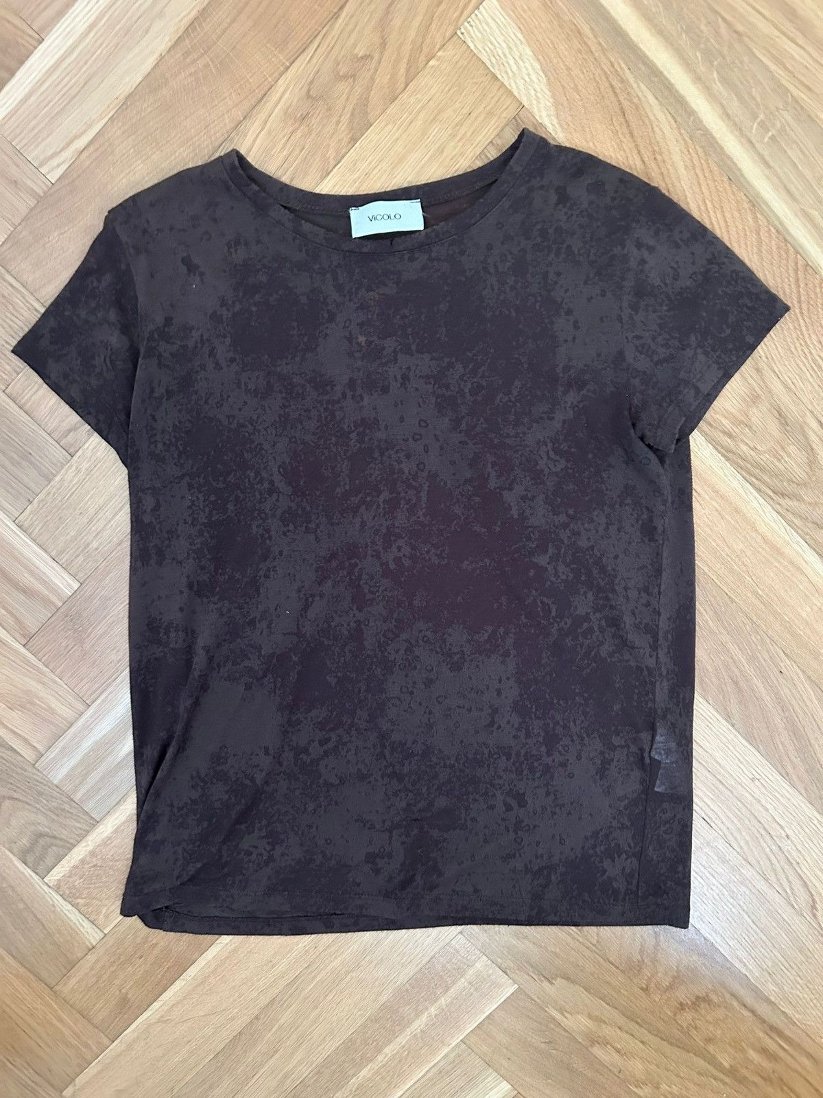 Tom Ford × Vintage Mesh ish brown shirt Size US S / EU 44-46 / 1 - 1 Thumbnail