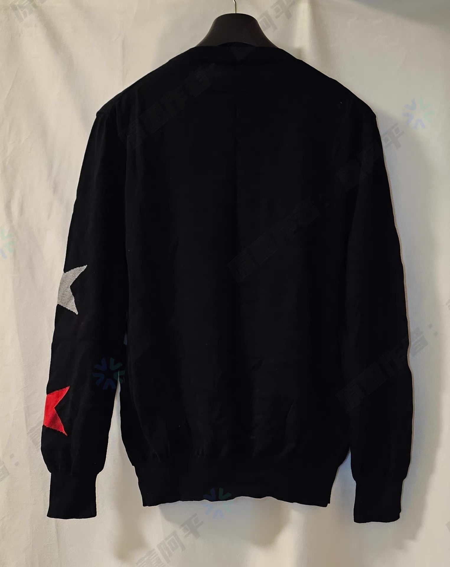Givenchy Givenchy black star knit sweater Size US XL / EU 56 / 4 - 3 Thumbnail